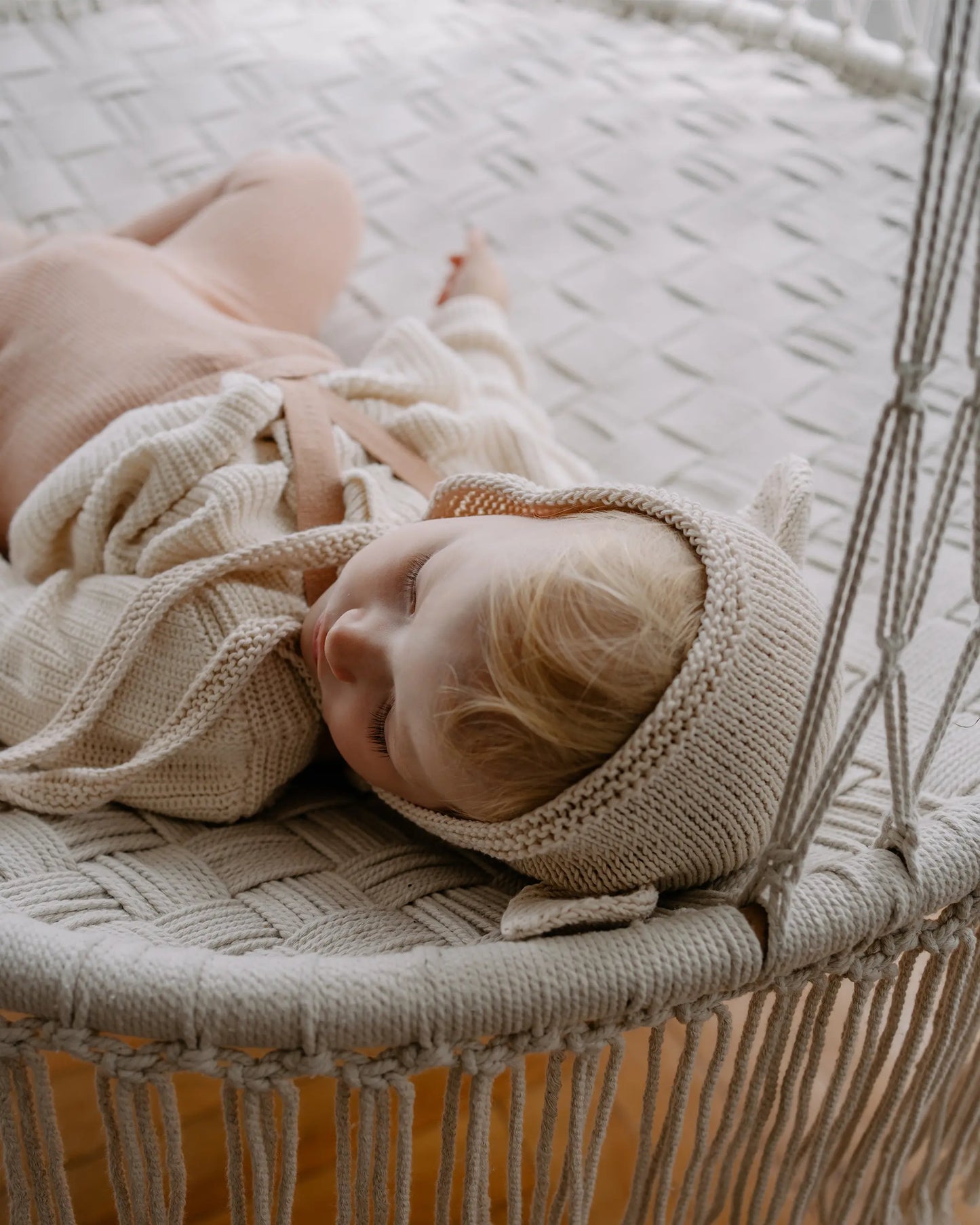 【LAST ONE】Fairy Hat Organic Cotton Natural
