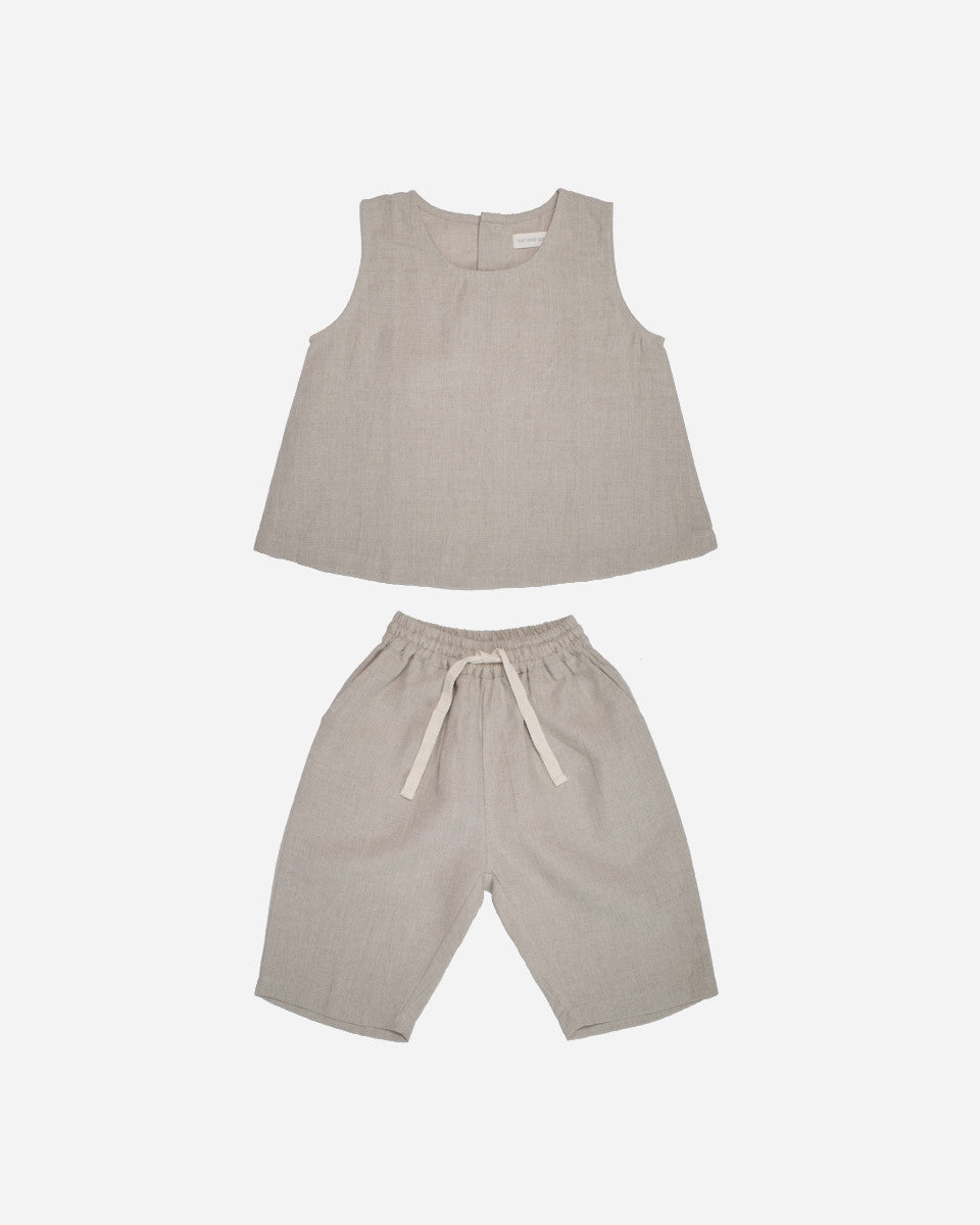 【LAST ONE】Koa Linen Sets - Natural