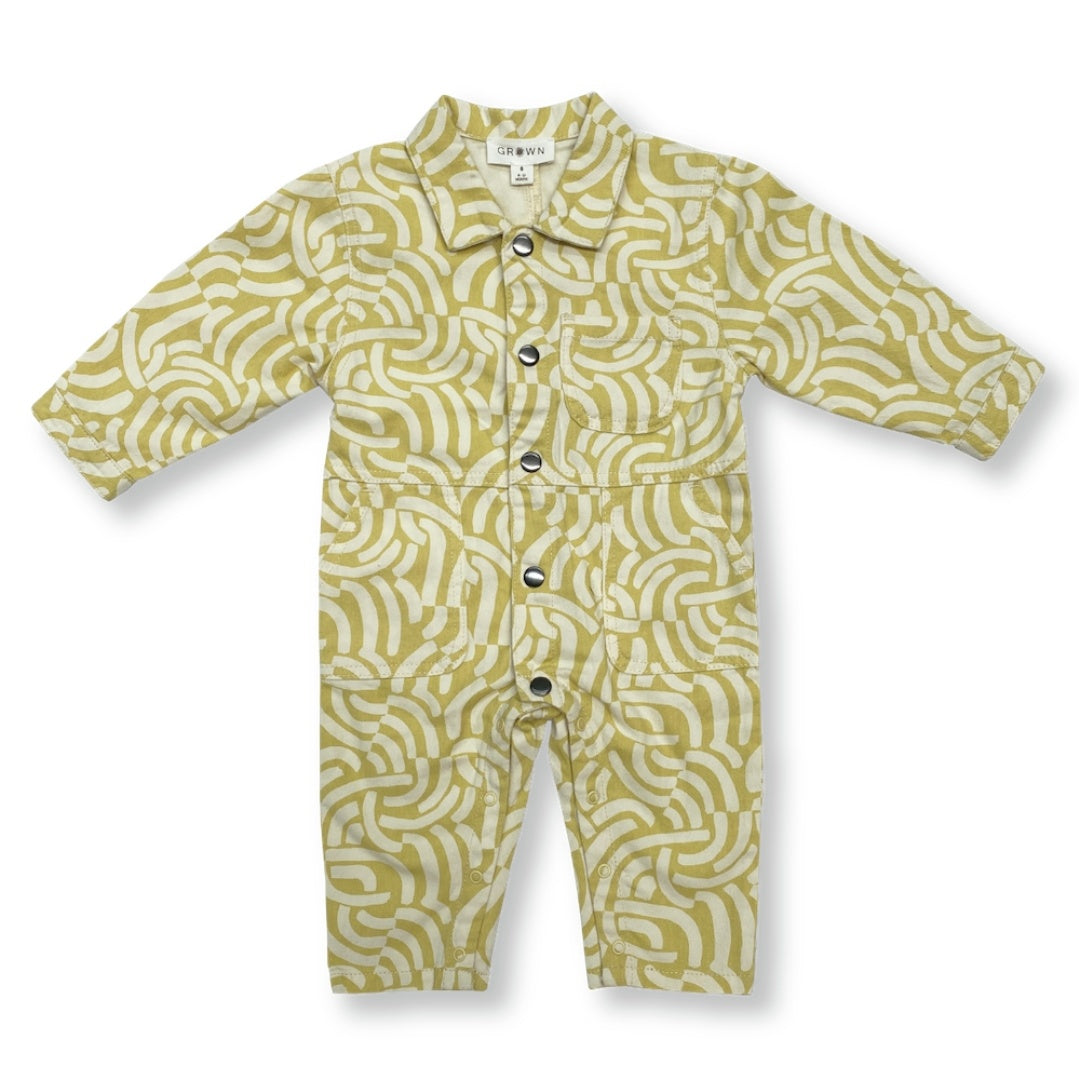 【LAST TWO】Organic Boiler Suit Twiggy