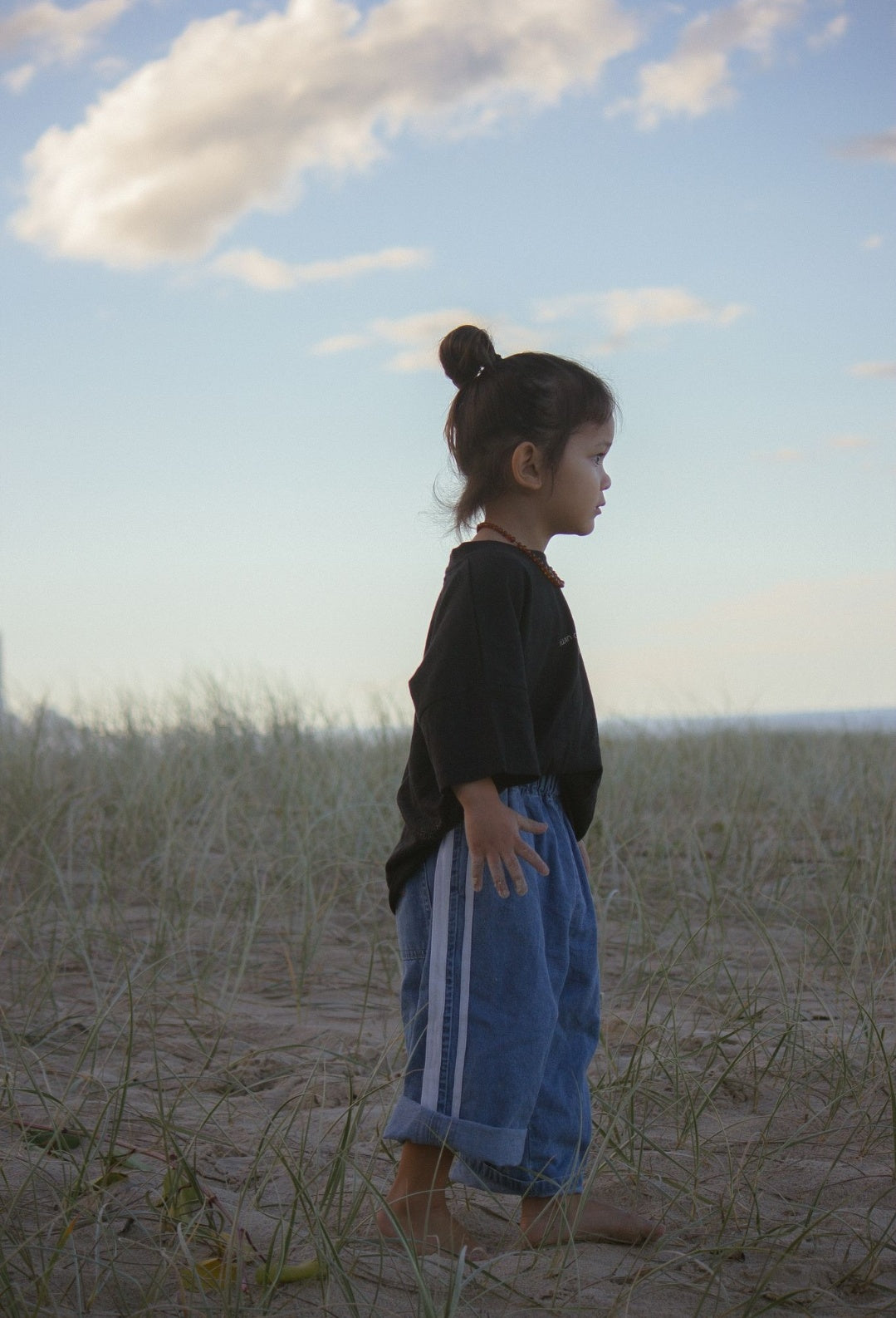 【LAST ONE】HEMP LOGO TEE - BLACK