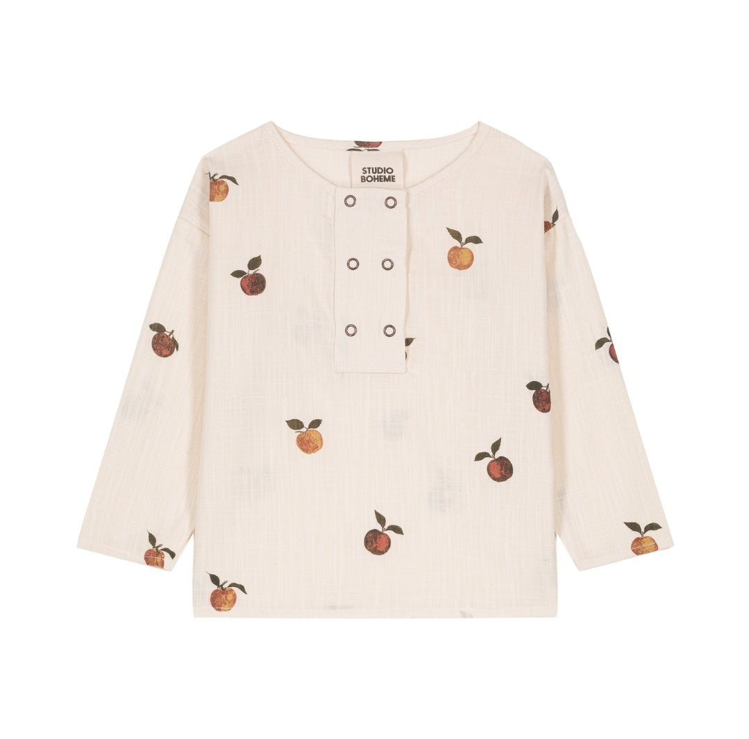 【LAST ONE】ROMÉO KURTA - ECRU - APPLES
