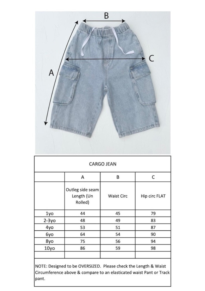 Cargo Jean - Backstreet Blue