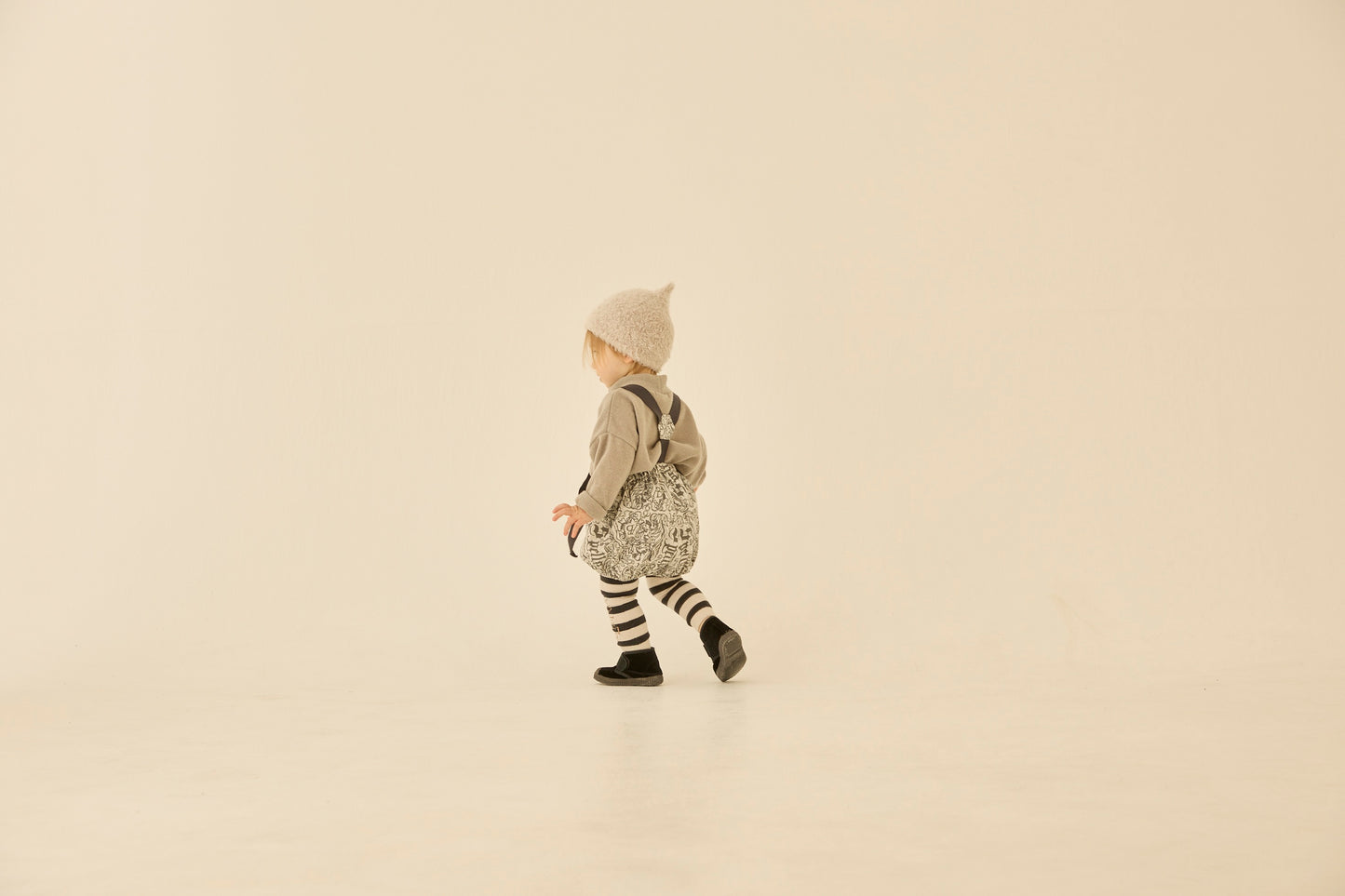 【LAST ONE】Magic Spell print Cotton Viyella Suspenders Bloomers