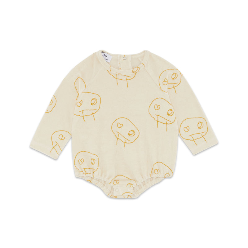FREDS FACE BABY LONG SLEEVE BODYSUIT