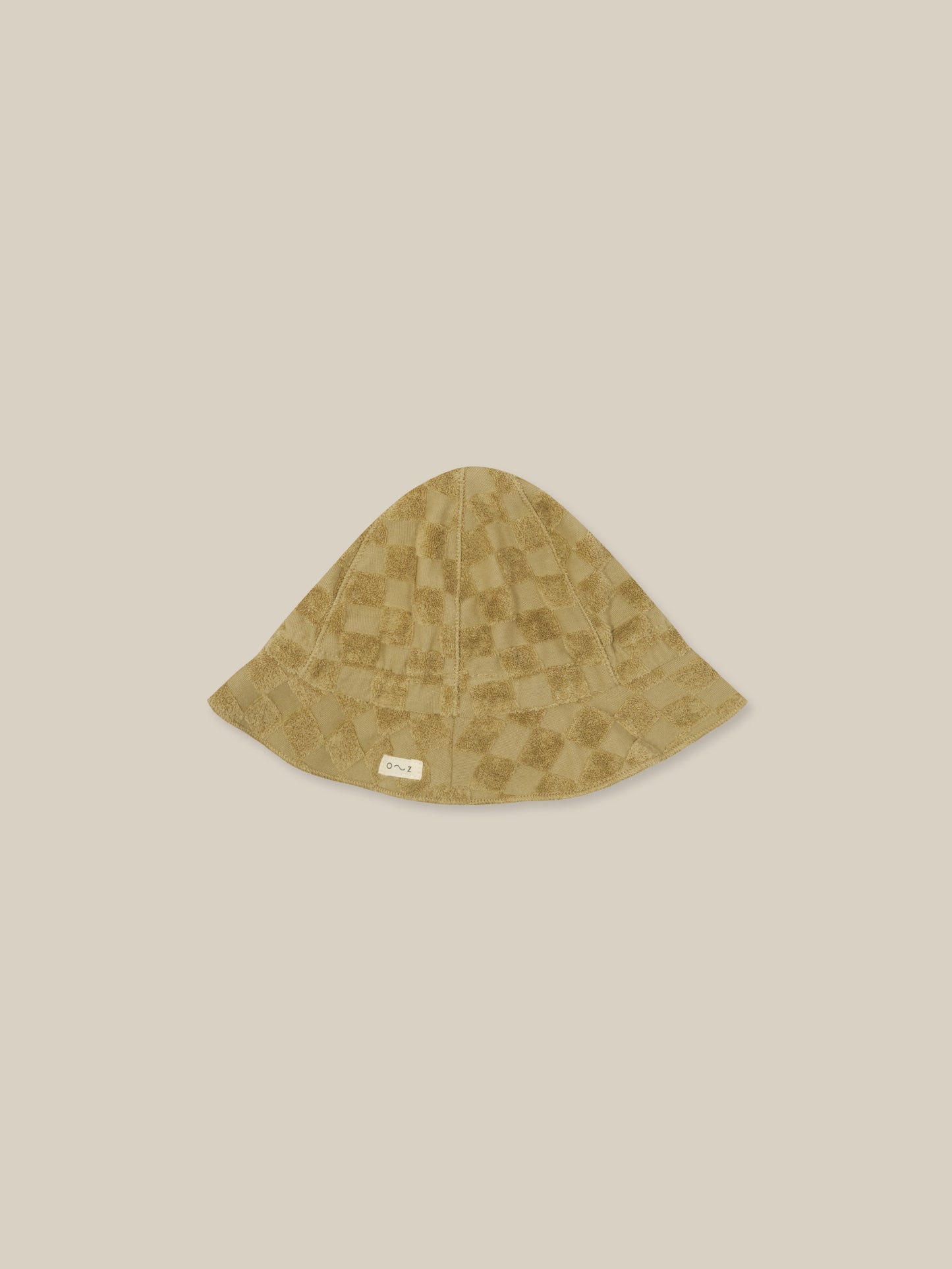 【LAST TWO】Dusky Checkboard Terry Sun Hat