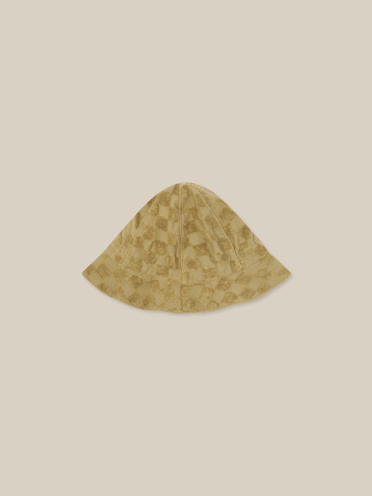 【LAST TWO】Dusky Checkboard Terry Sun Hat
