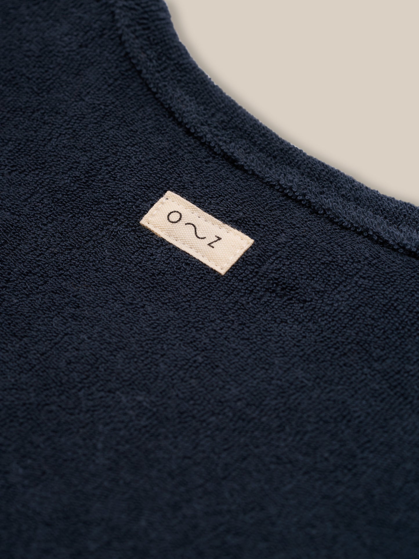 【LAST ONE】Navy Terry Boxy T-Shirt