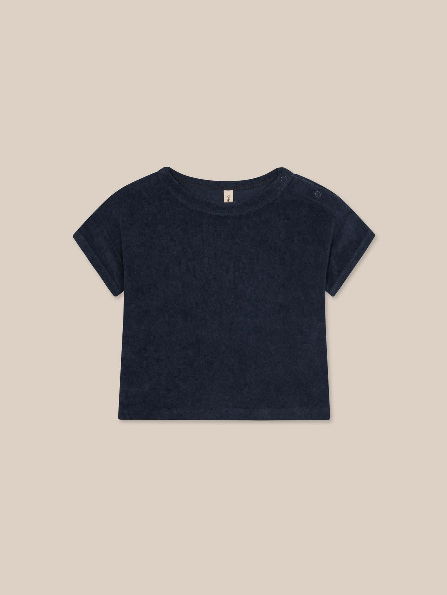 【LAST ONE】Navy Terry Boxy T-Shirt
