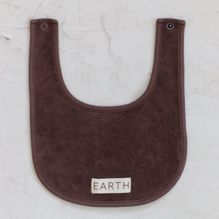 【LAST ONE】Organic bib / Brown