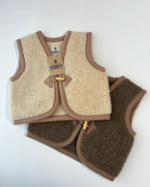 【LAST ONE】Alwero bodywarmer Alpen Junior - Beige