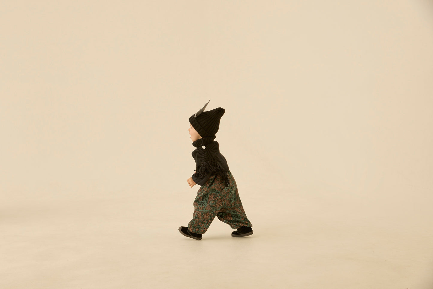 【LAST ONE】Magic Spell print Vintage Satin Rompers