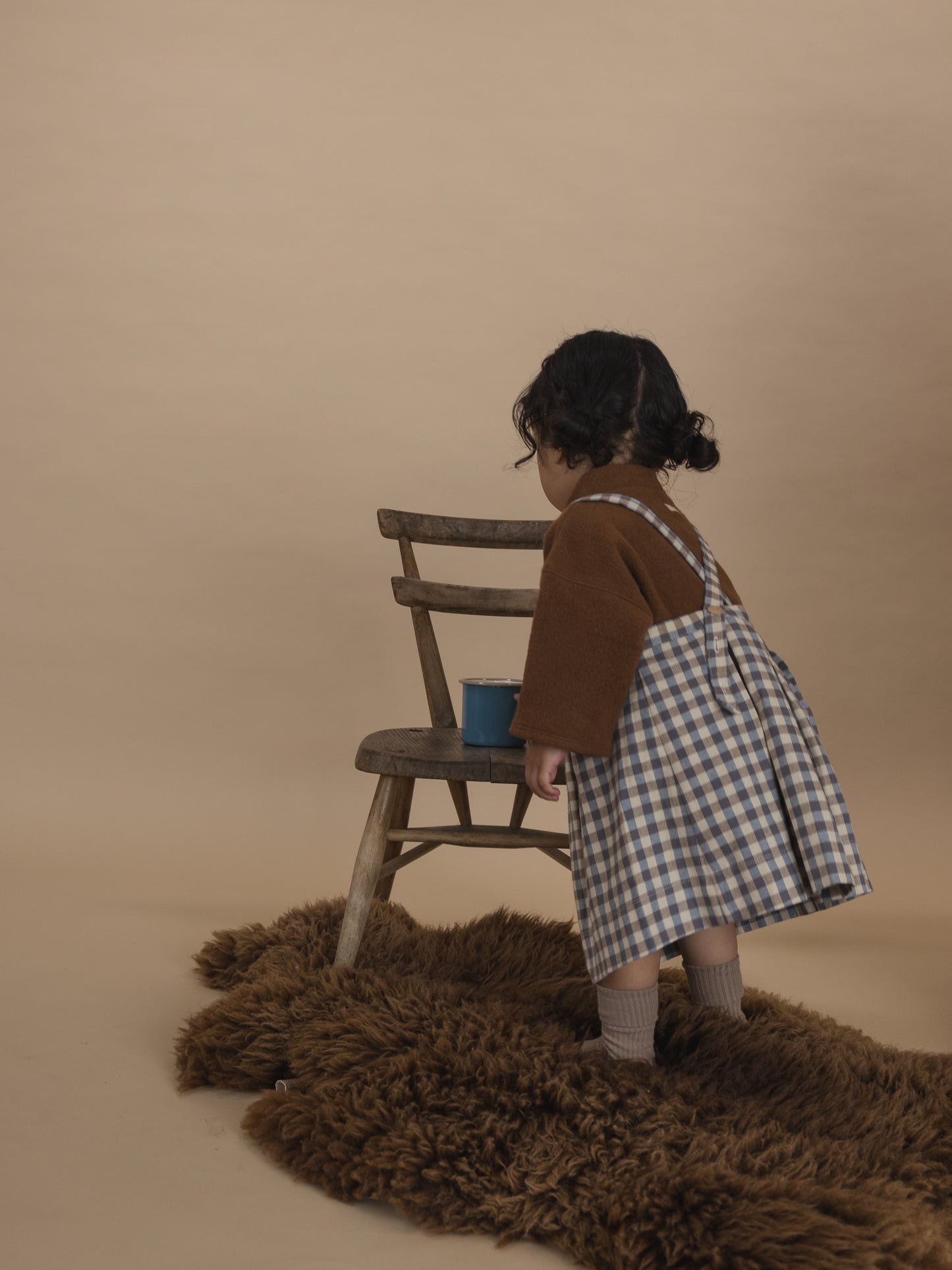 【LAST ONE】Shoreline Gingham Tribe Skirt