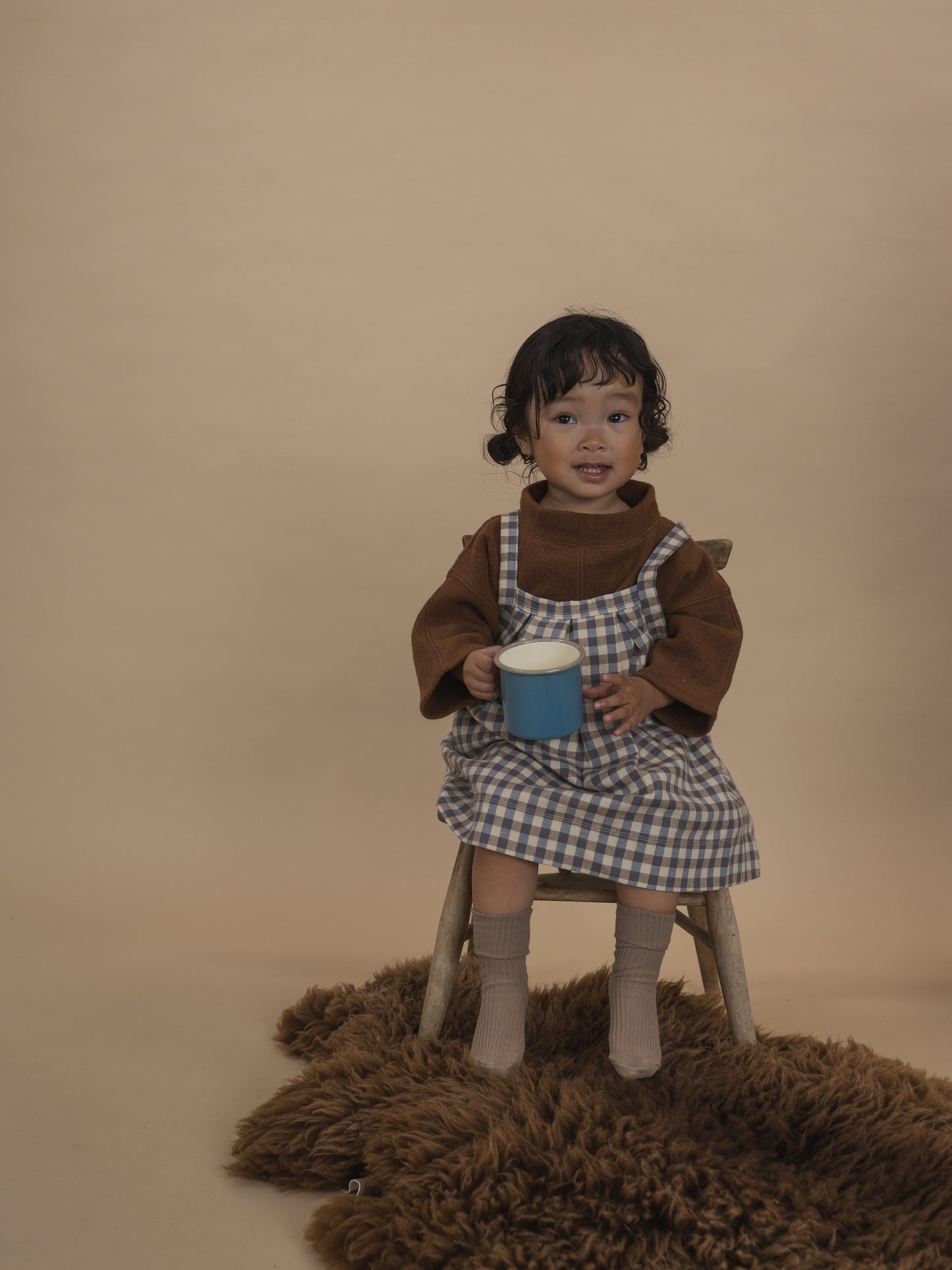 【LAST ONE】Shoreline Gingham Tribe Skirt