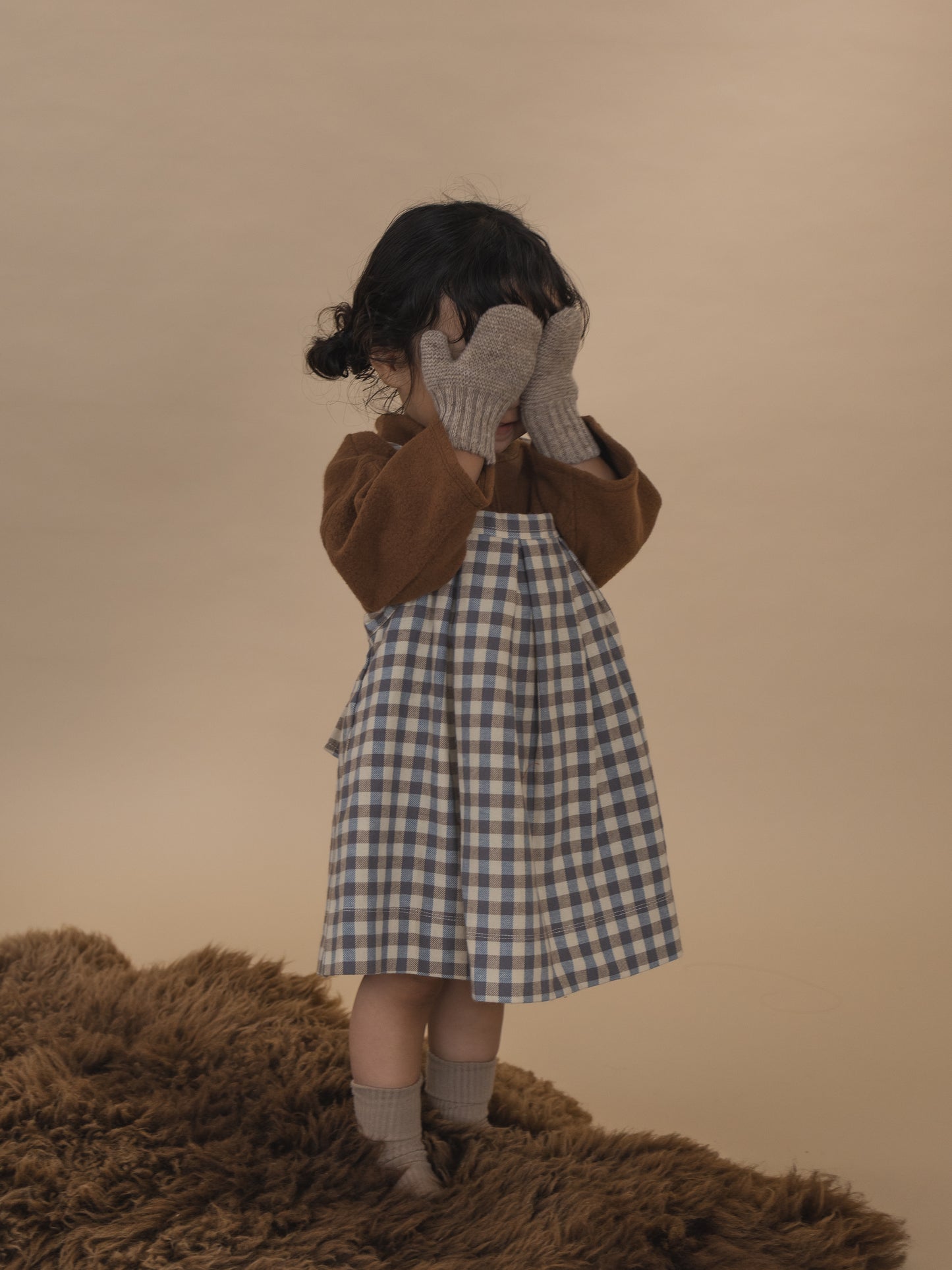 【LAST ONE】Shoreline Gingham Tribe Skirt