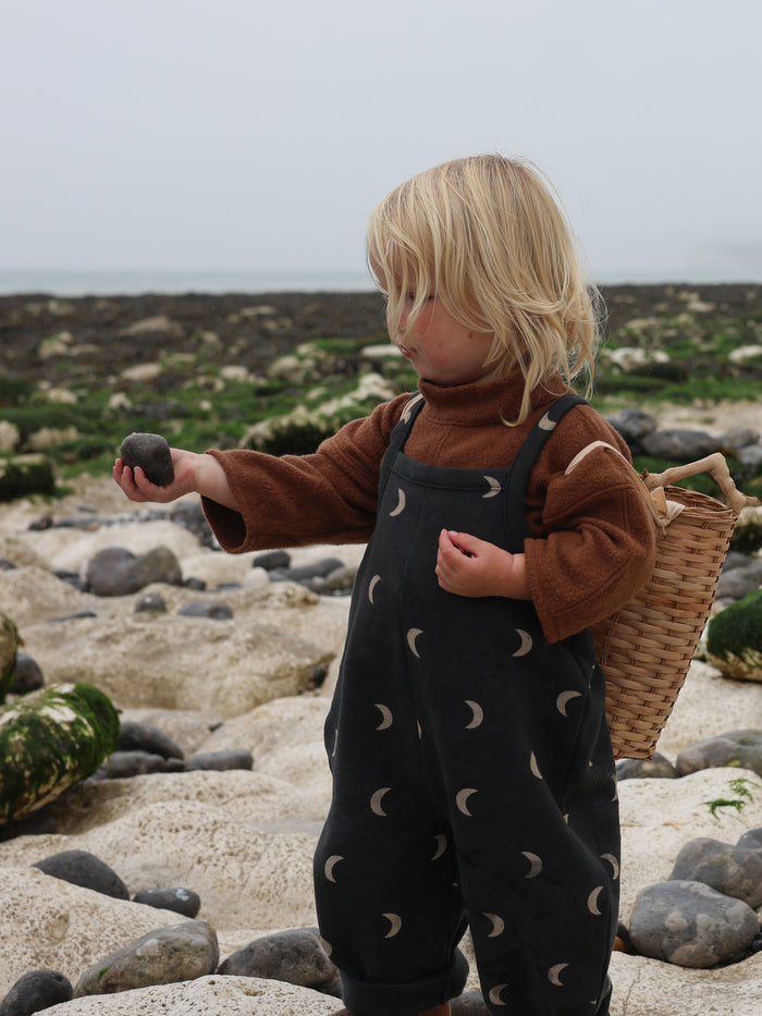 Charcoal Midnight Dungarees