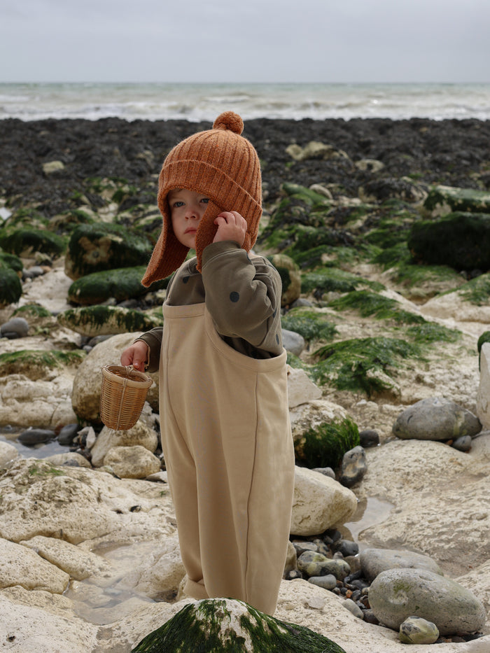 【LAST ONE】Olive Dots Sweatshirt