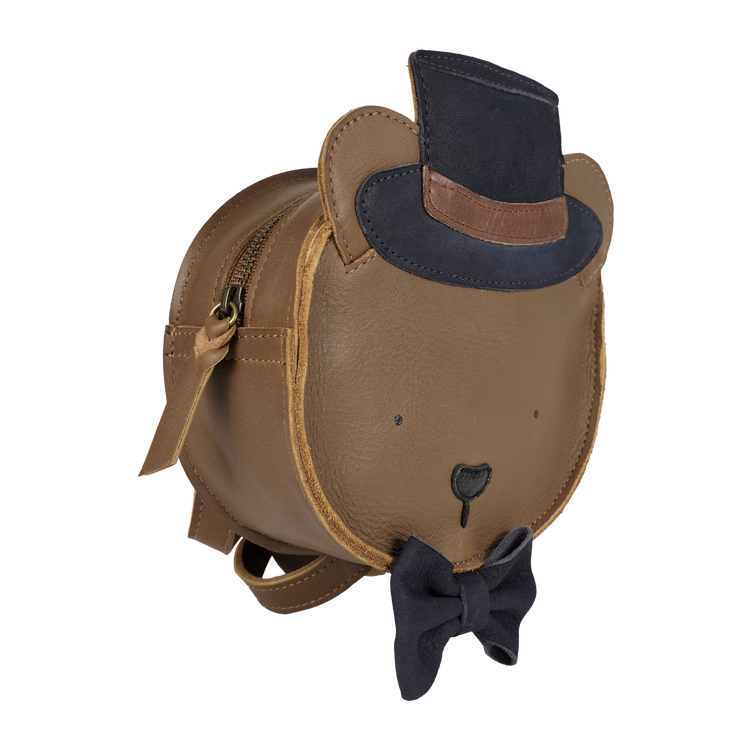 【LAST TWO】Matsi Backpack | Bear | Cognac Classic Leather