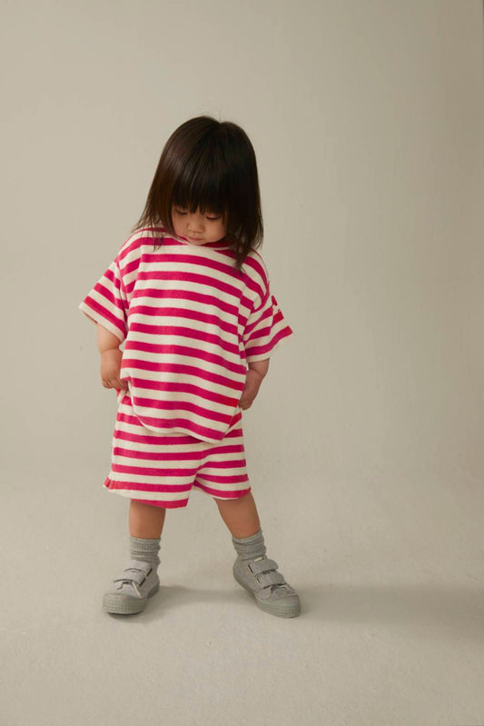 TERRY OVERSIZED TEE GOTS/Che-Crm