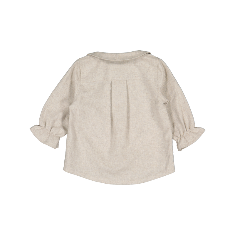 【LAST TWO】Chemise PAOLA brodée - Crème