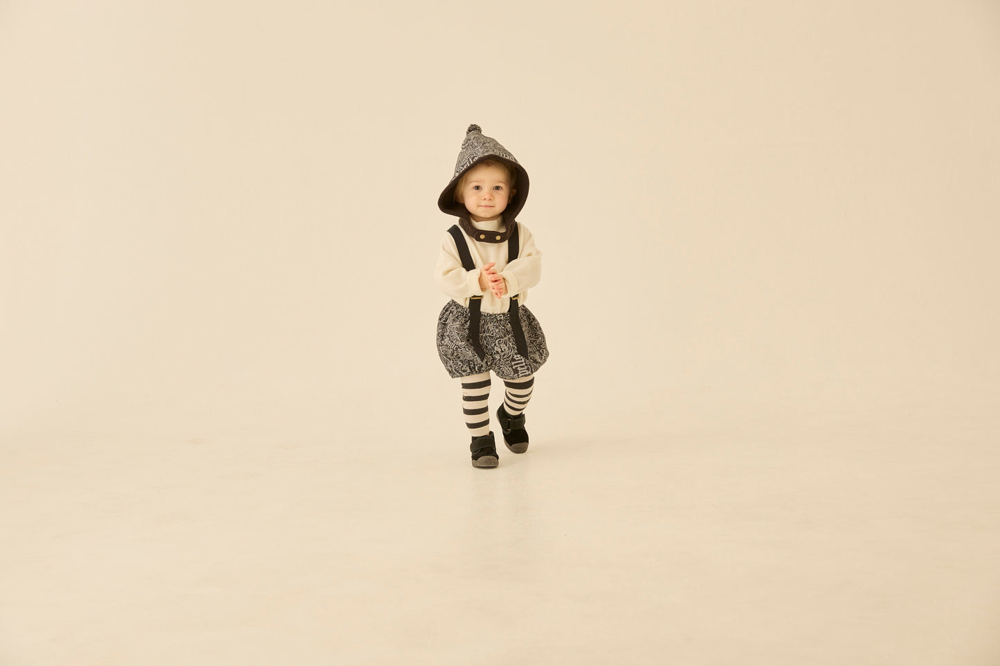 【LAST ONE】Magic Spell print Cotton Viyella Suspenders Bloomers