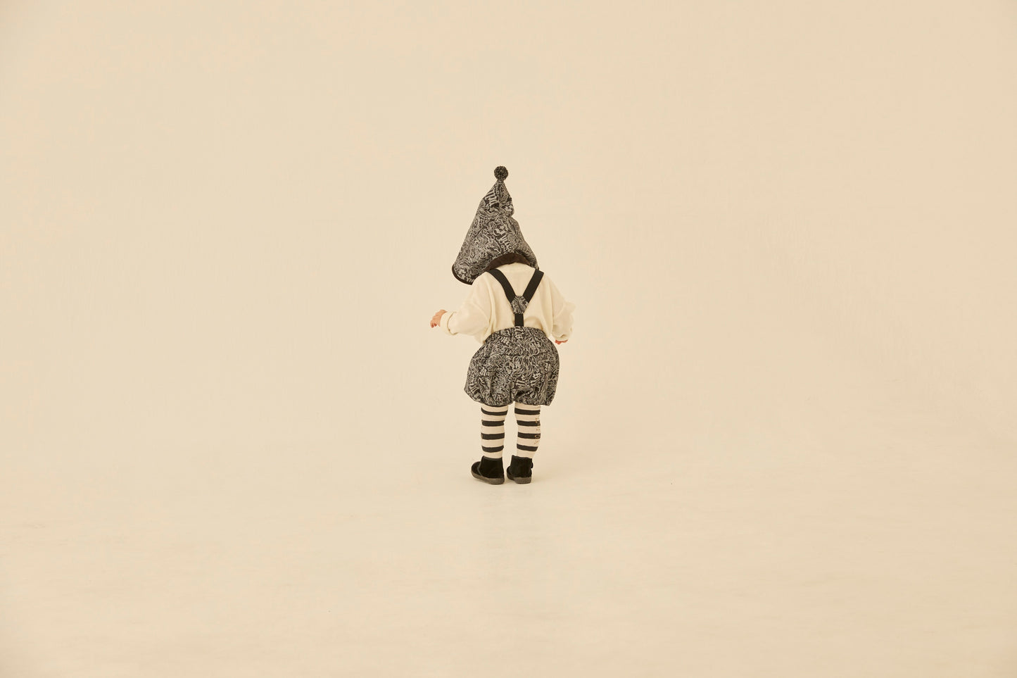 【LAST ONE】Magic Spell print Cotton Viyella Suspenders Bloomers