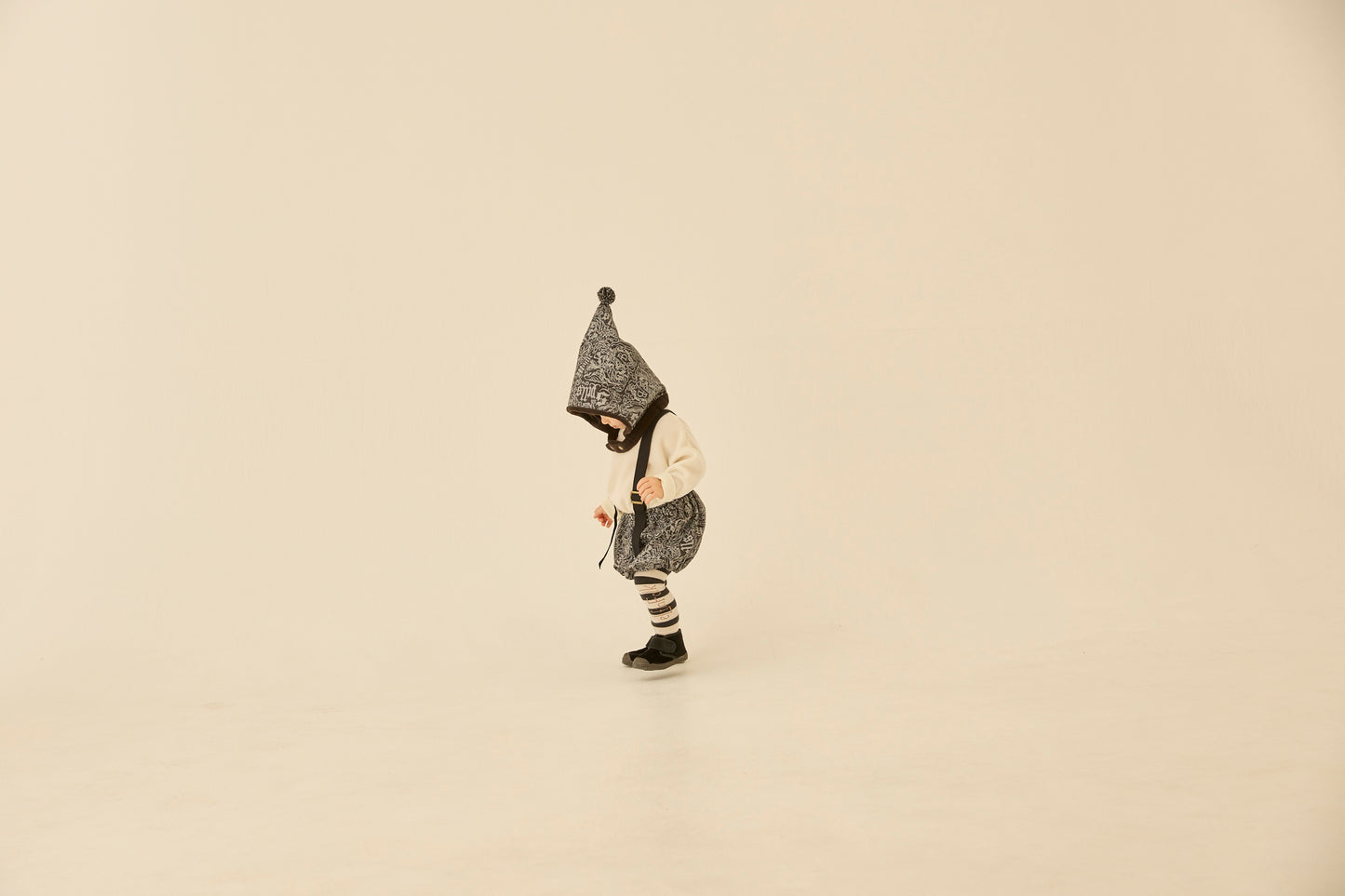 【LAST ONE】Magic Spell print Cotton Viyella Suspenders Bloomers