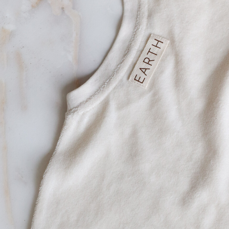 【LAST ONE】Cropped sweat / Ecru