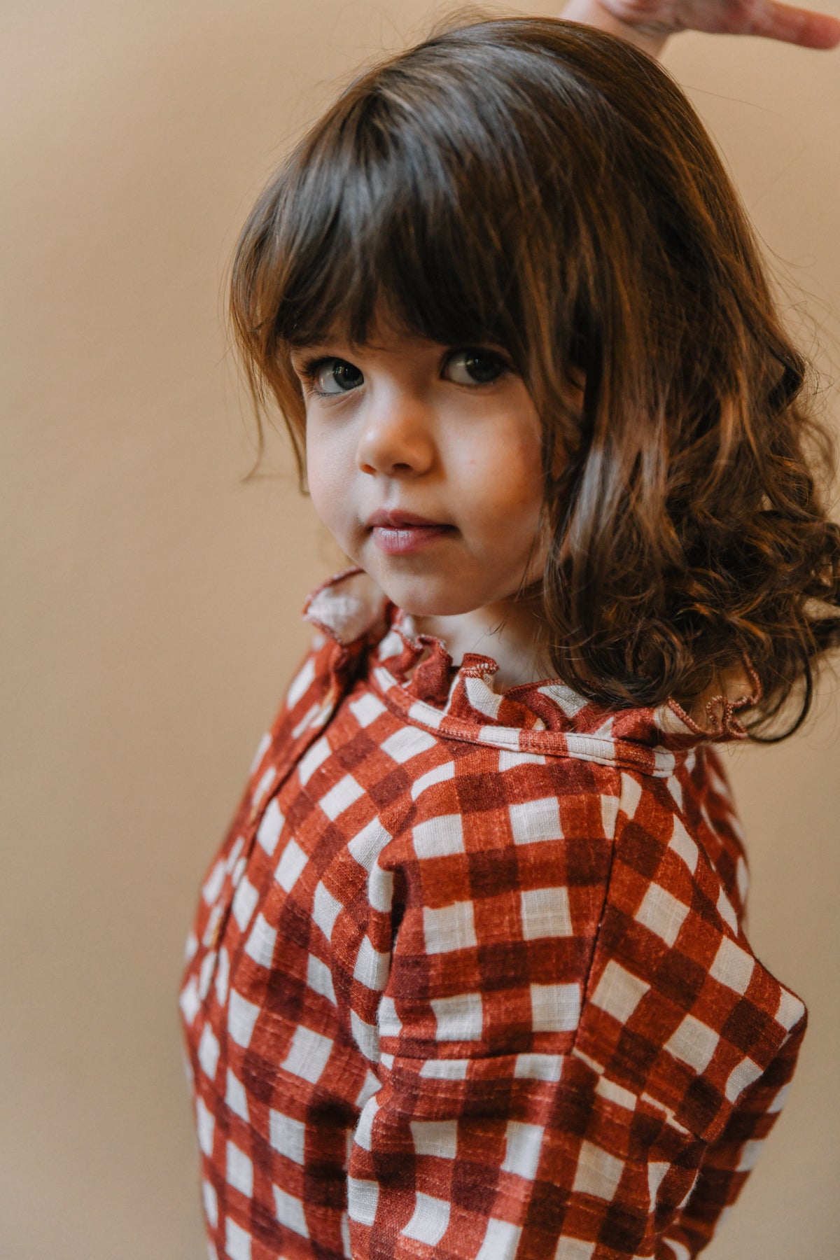 【LAST ONE】OLYMPE BLOUSE - ROUILLE VICHY