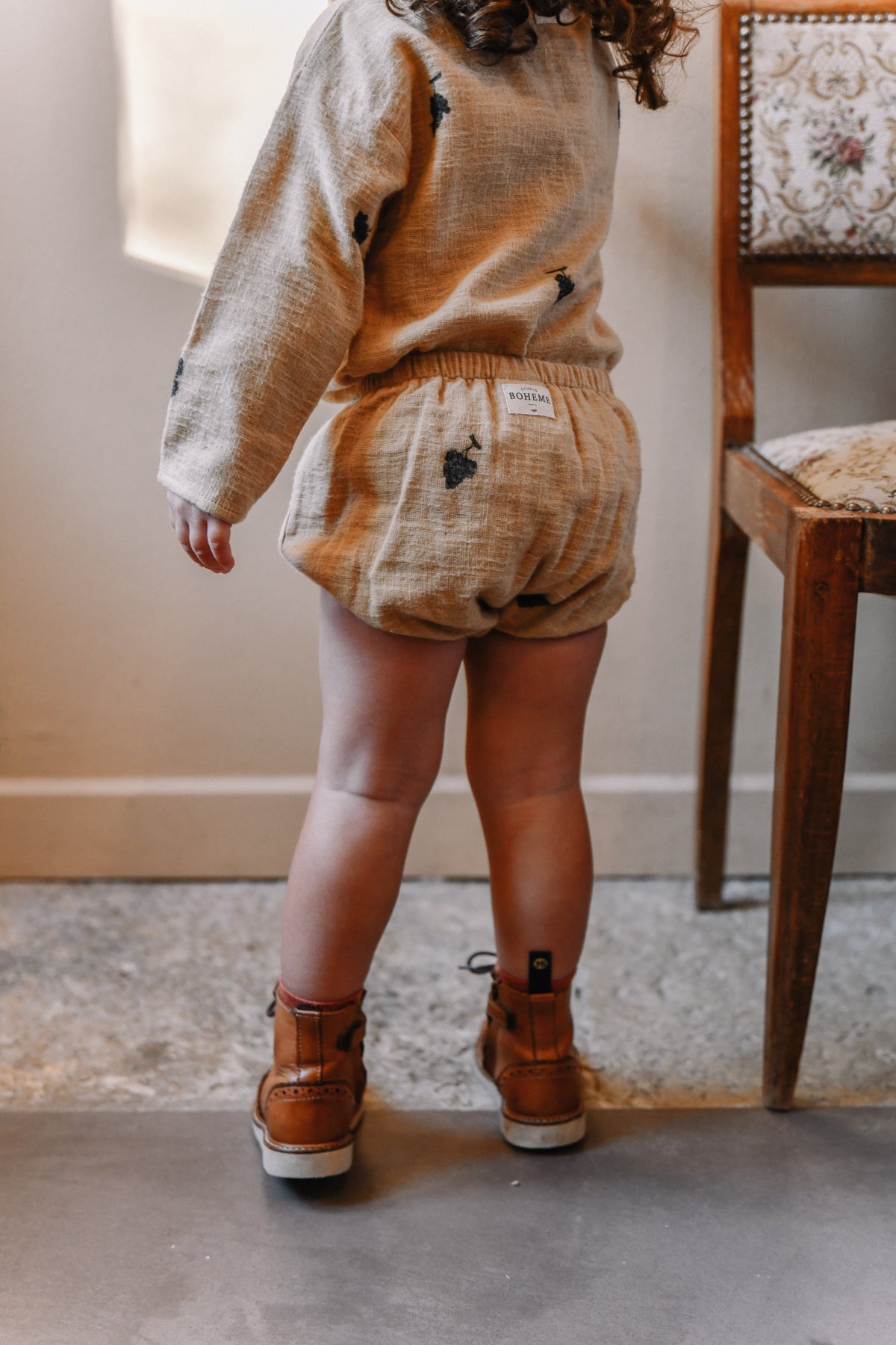 BLOUSE OLYMPE - BRONZE RAISIN