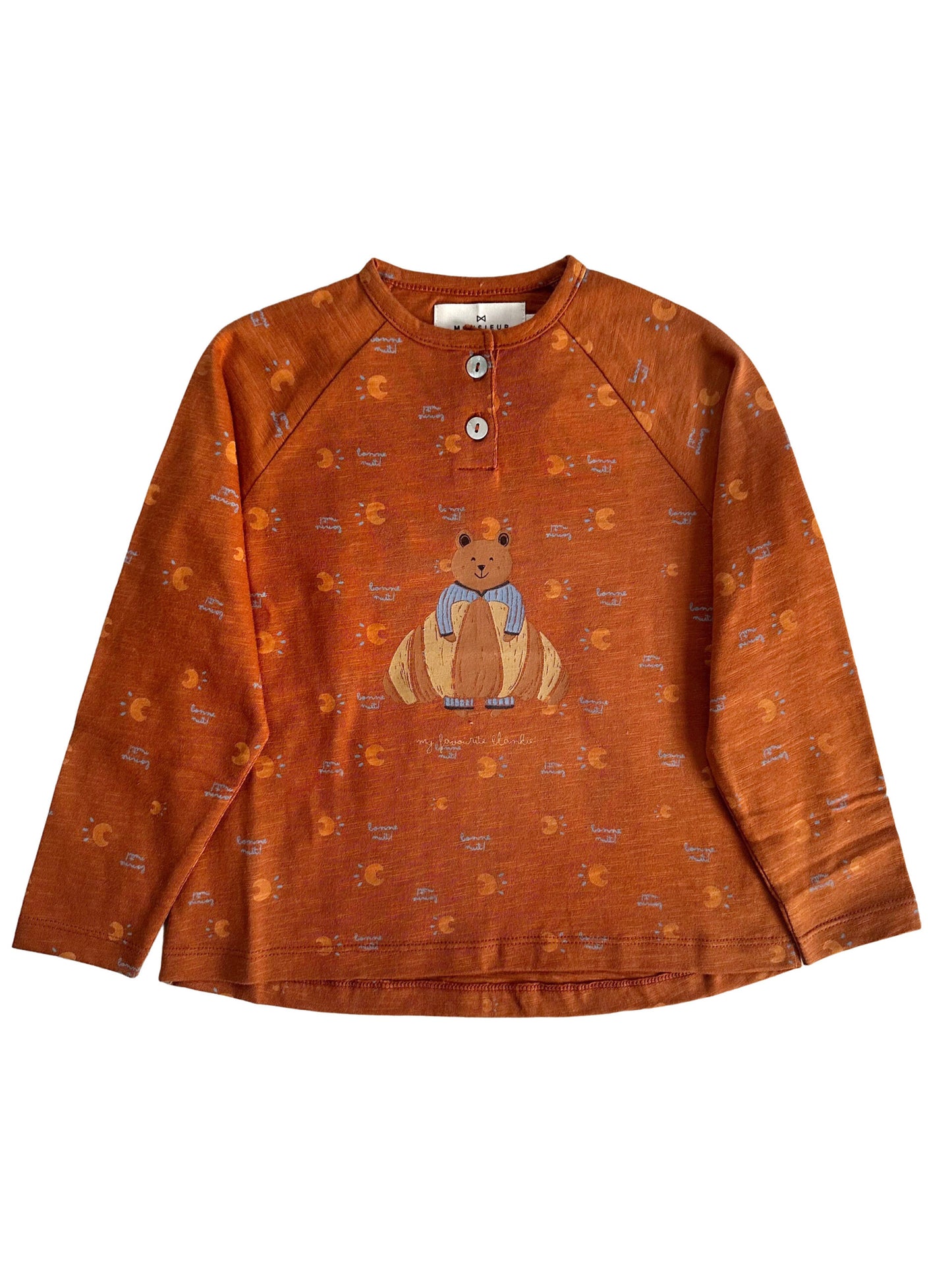 Bonne nuit L/S Tshirt