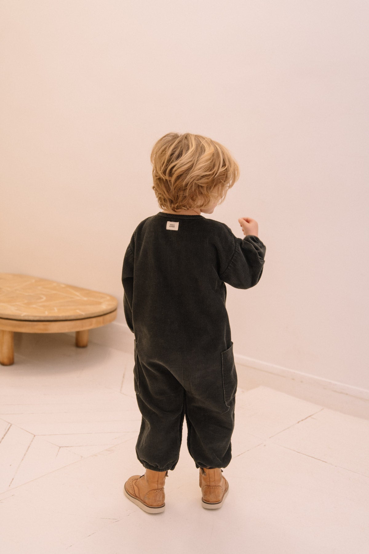 【LAST ONE】COMBINAISON BIG PAPI CORDEROY - CARBONE