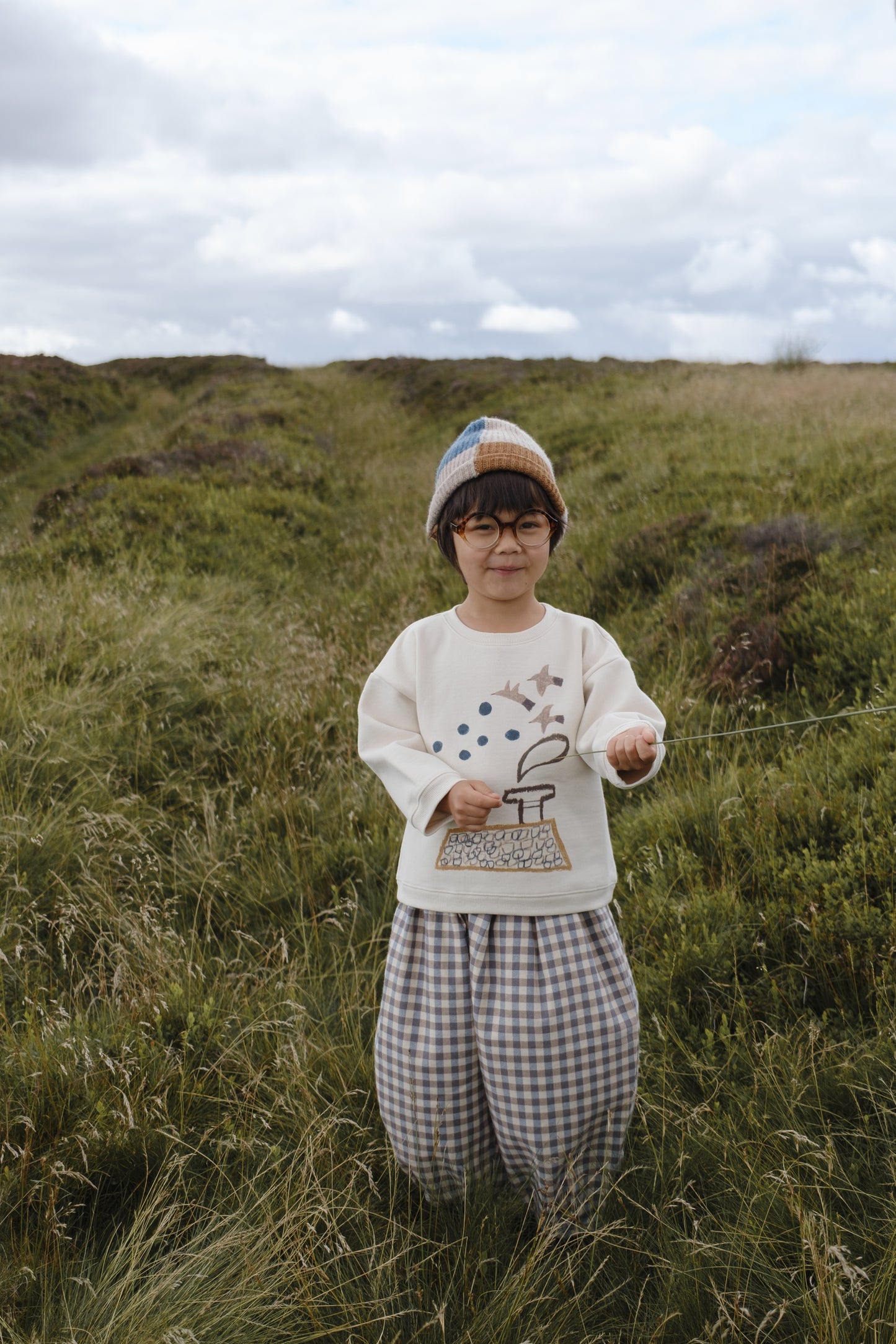 【LAST ONE】Shoreline Gingham Lodge Pants