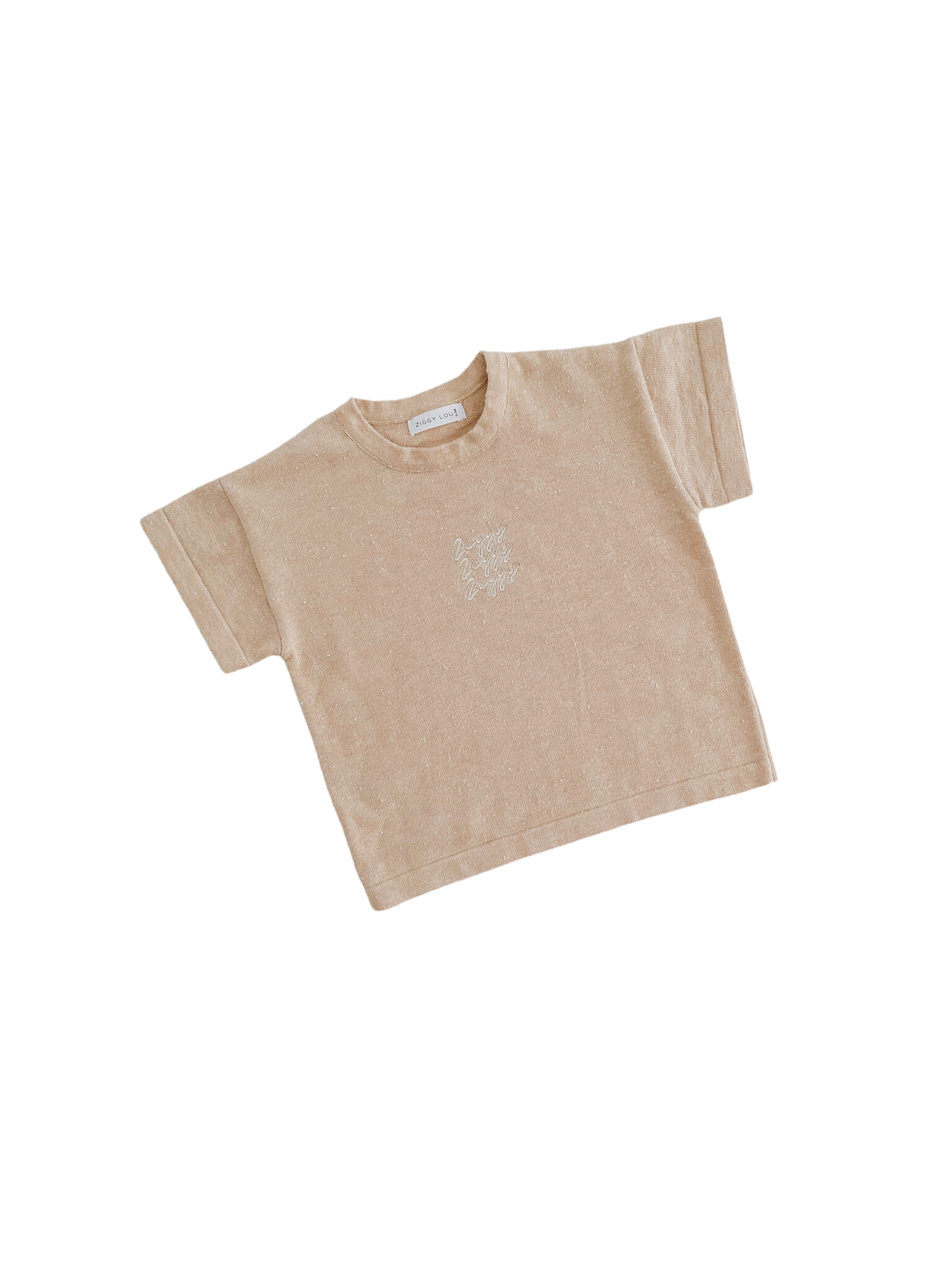 【LAST ONE】SIGNATURE TEE | SAND FLECK (KIDS)