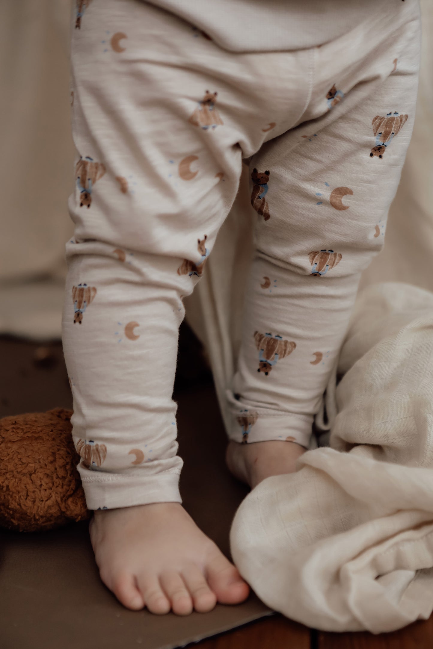 Croissant blankie simple leggings