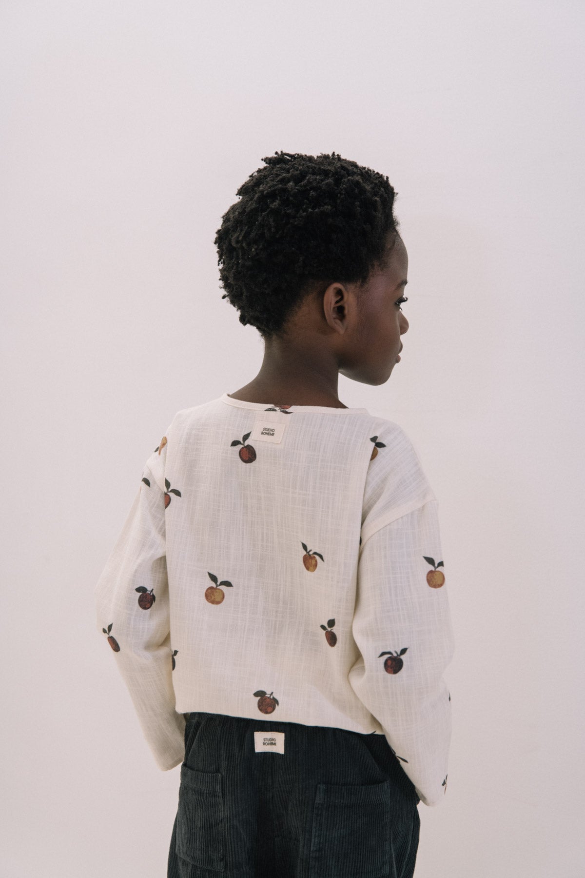 【LAST ONE】ROMÉO KURTA - ECRU - APPLES