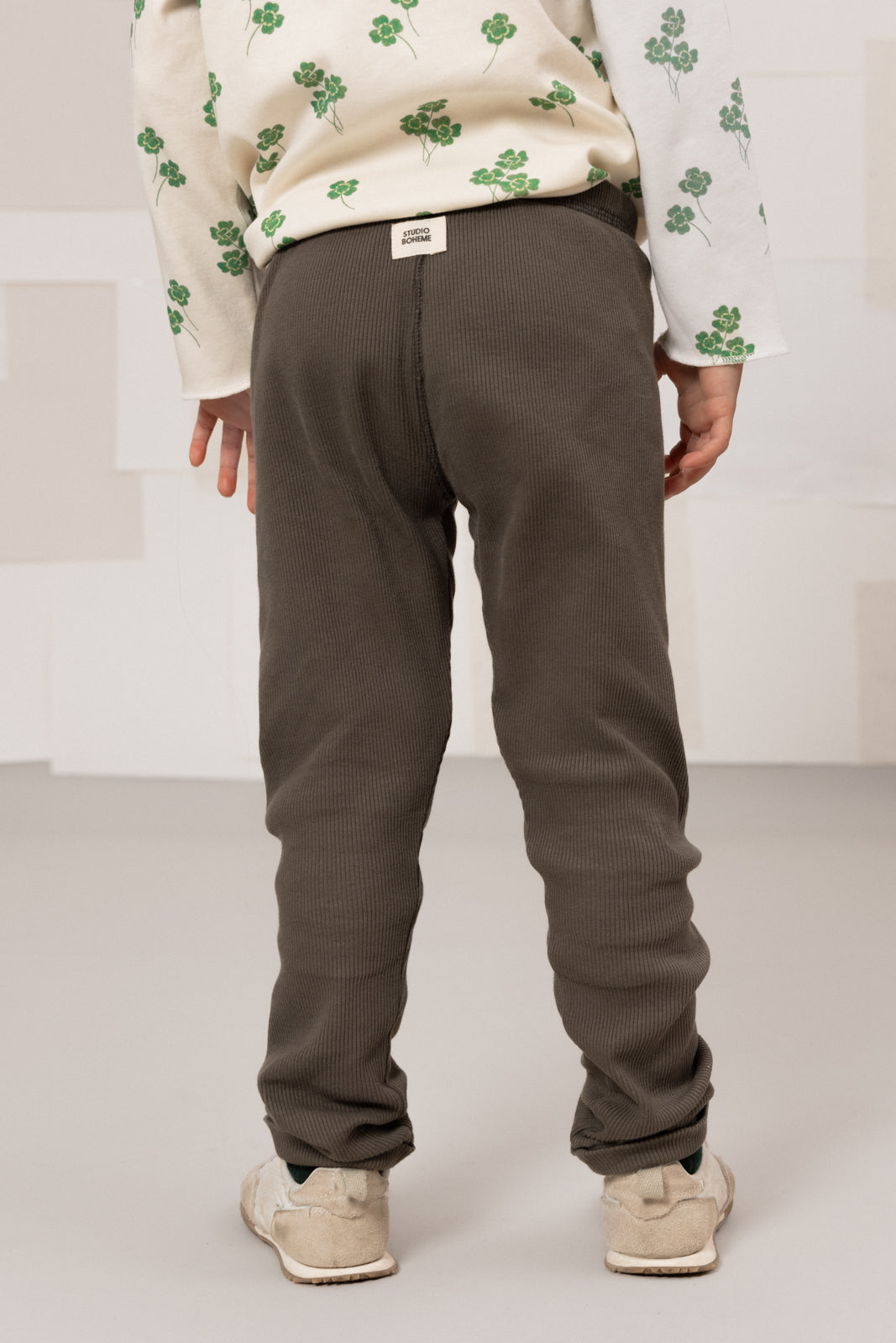 LEGGING ROMPOM DARK TAUPE