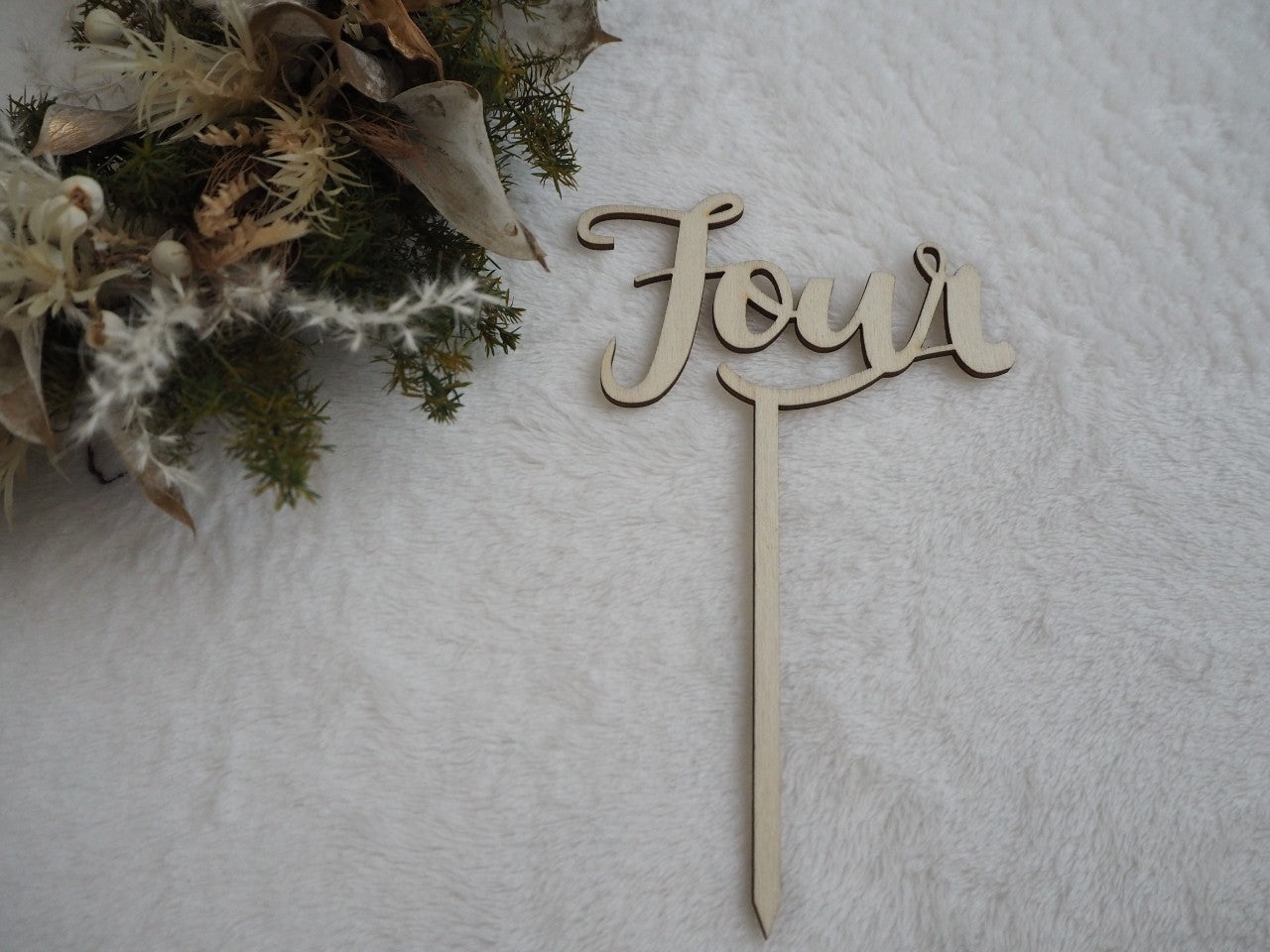 Birthday Cake Topper / Letter