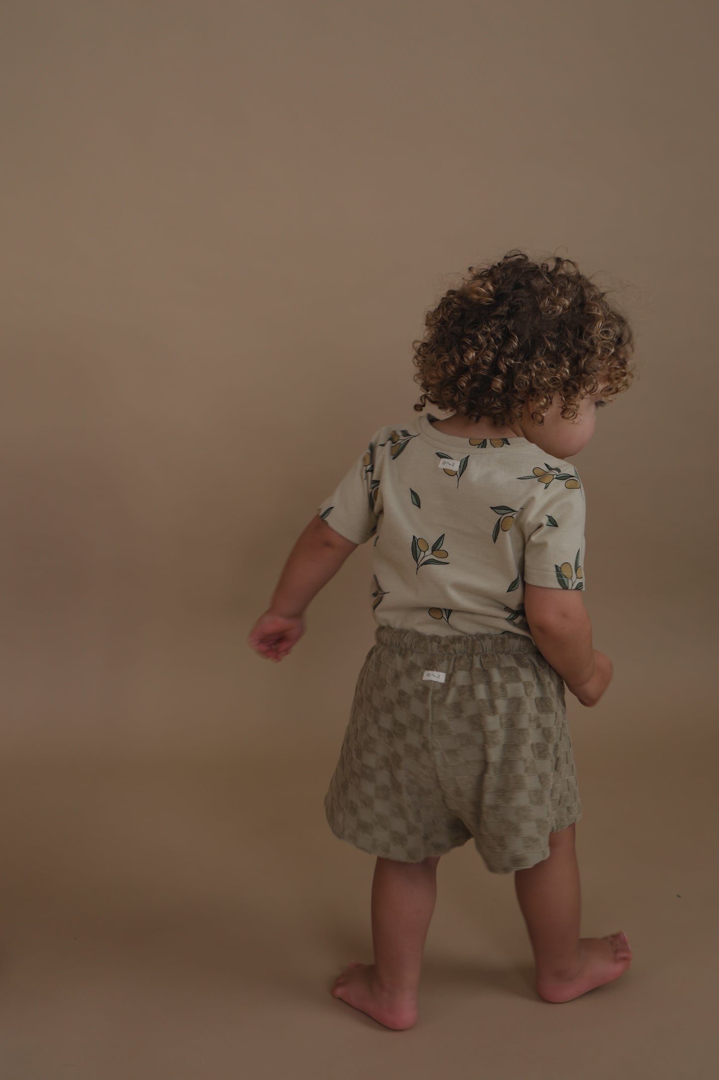 【LAST ONE】Dusky Checkboard Terry Rope Shorts
