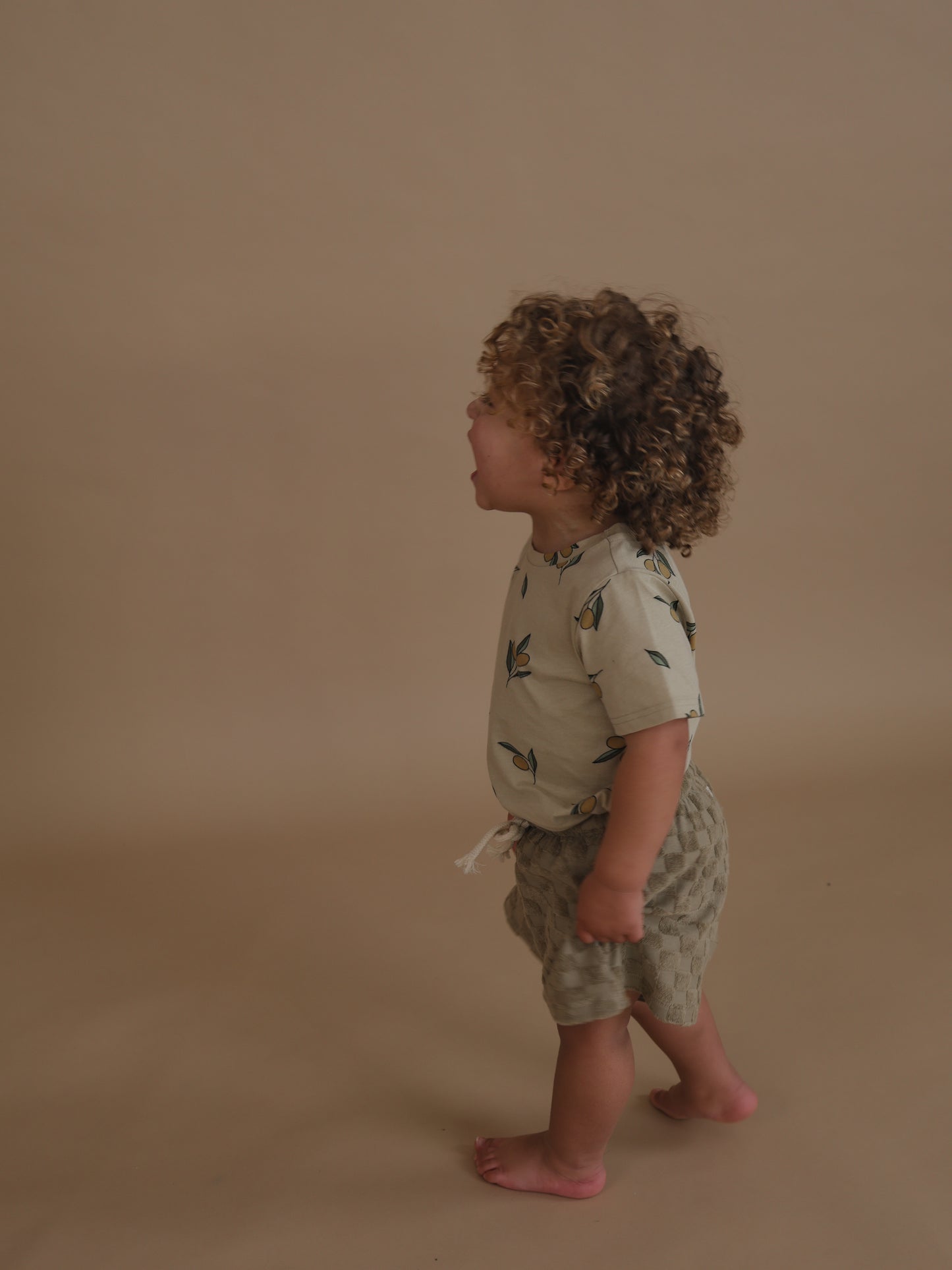 【LAST ONE】Dusky Checkboard Terry Rope Shorts