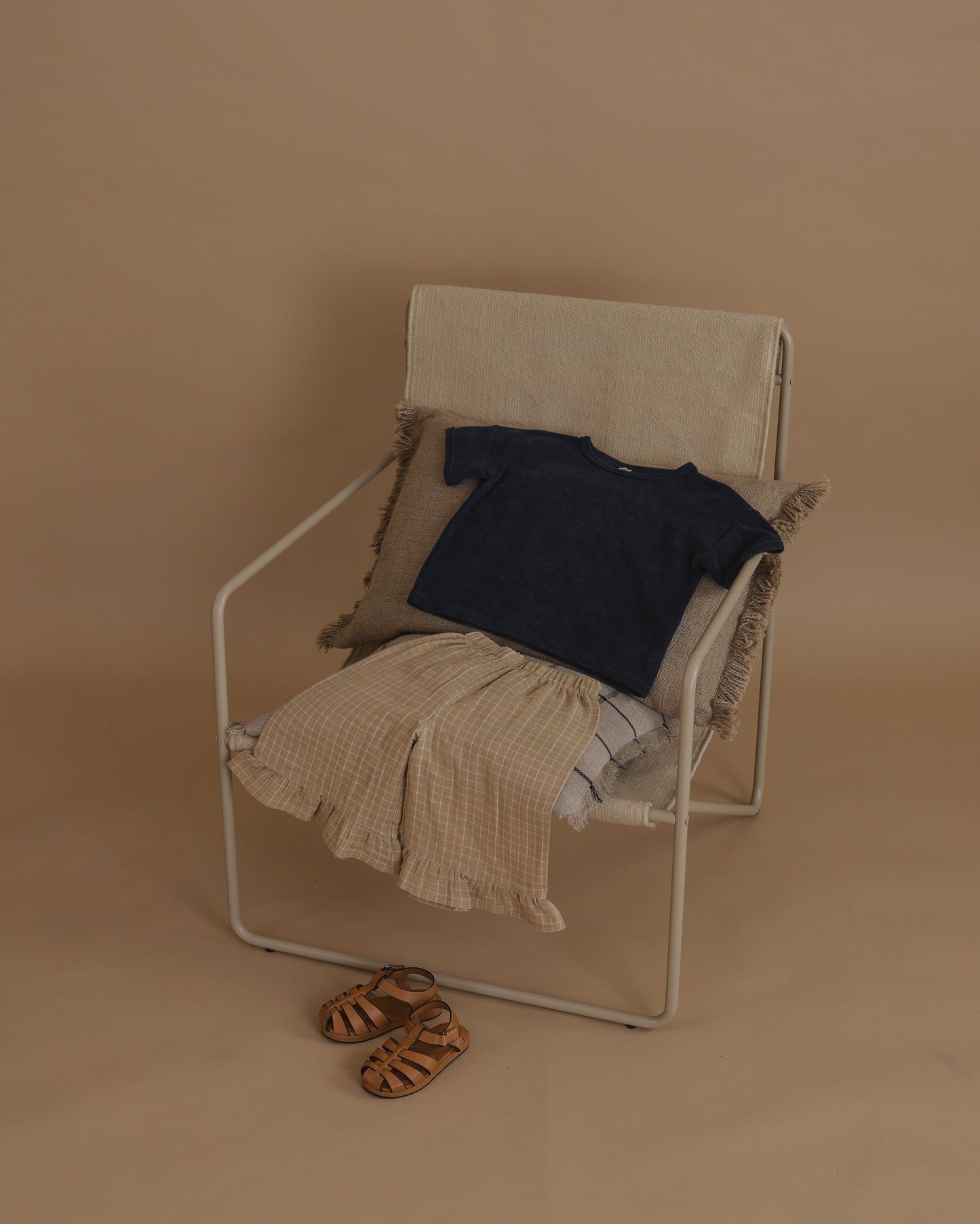 【LAST ONE】Navy Terry Boxy T-Shirt