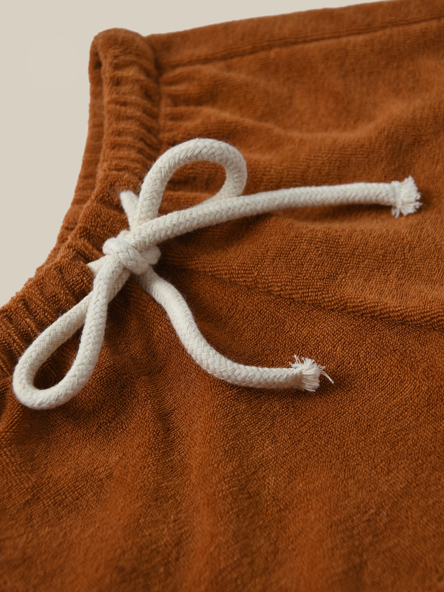 【LAST ONE】Terracotta Terry Rope Shorts
