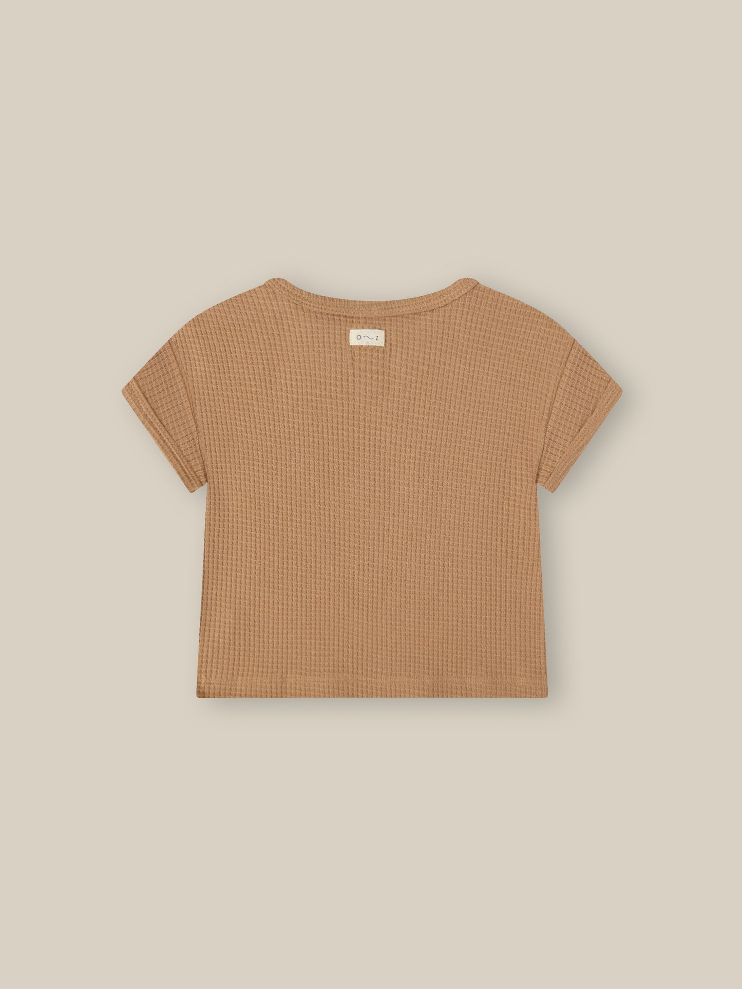 【LAST ONE】Claypot Waffle Boxy T-Shirt