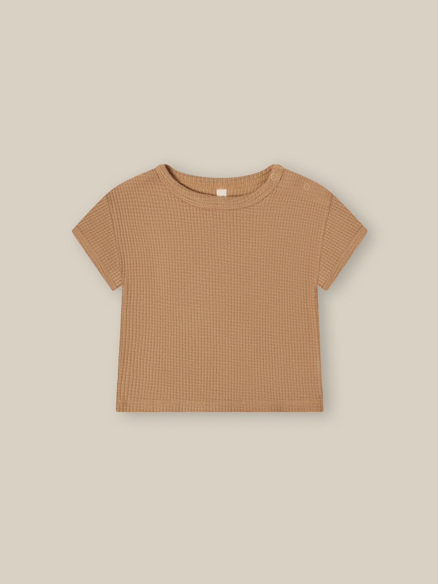 【LAST ONE】Claypot Waffle Boxy T-Shirt