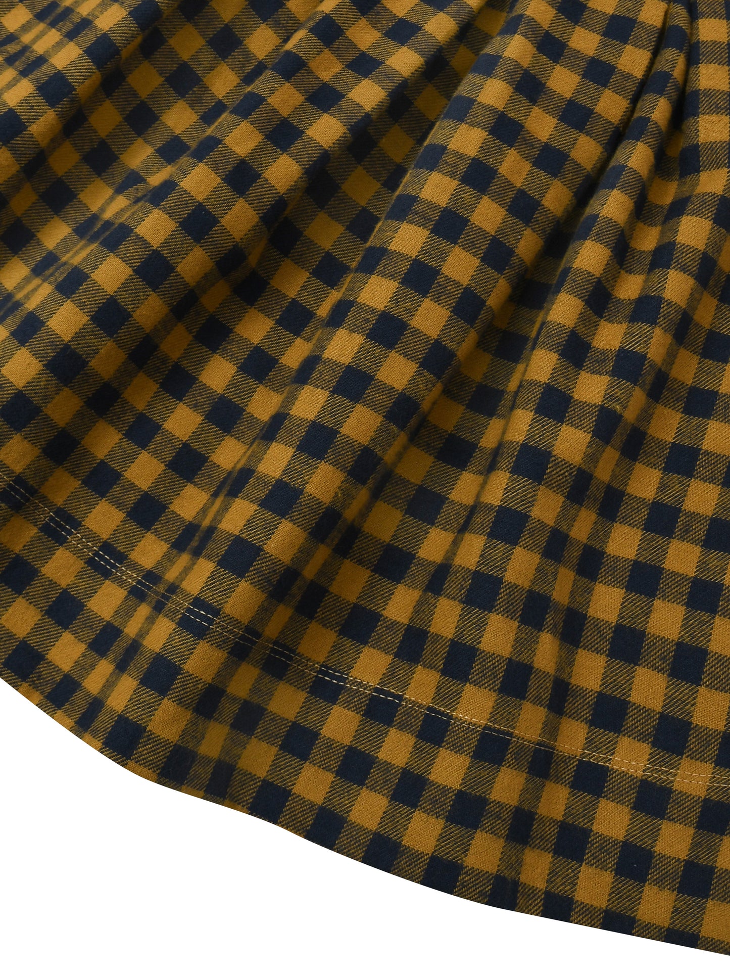 【LAST ONE】Blueberry Gingham Tribe Skirt