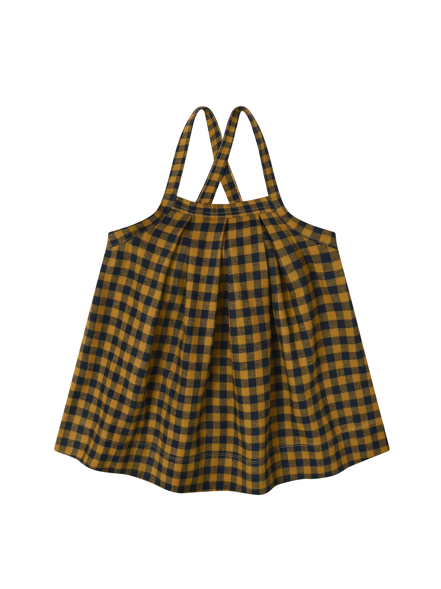 【LAST ONE】Blueberry Gingham Tribe Skirt