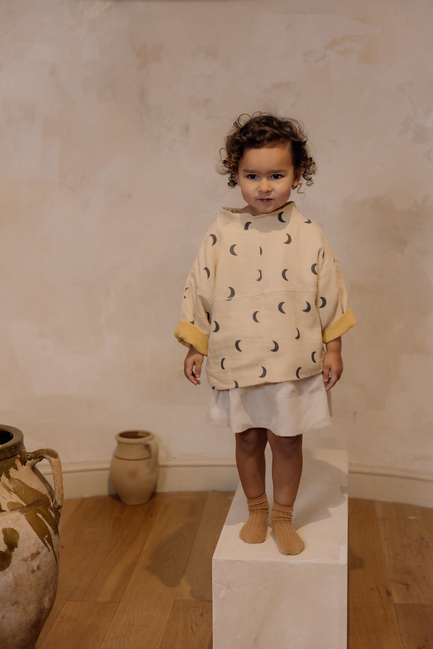 【LAST ONE】Ceramic White Maker Crossback Skirt