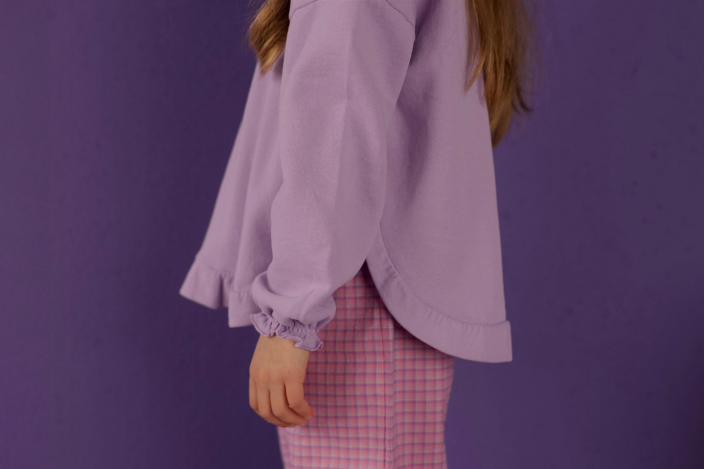 Ril Pants / Lila Checkered
