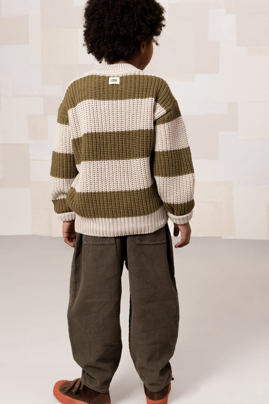 PULL MARCELO GRIS CLAIR OLIVE