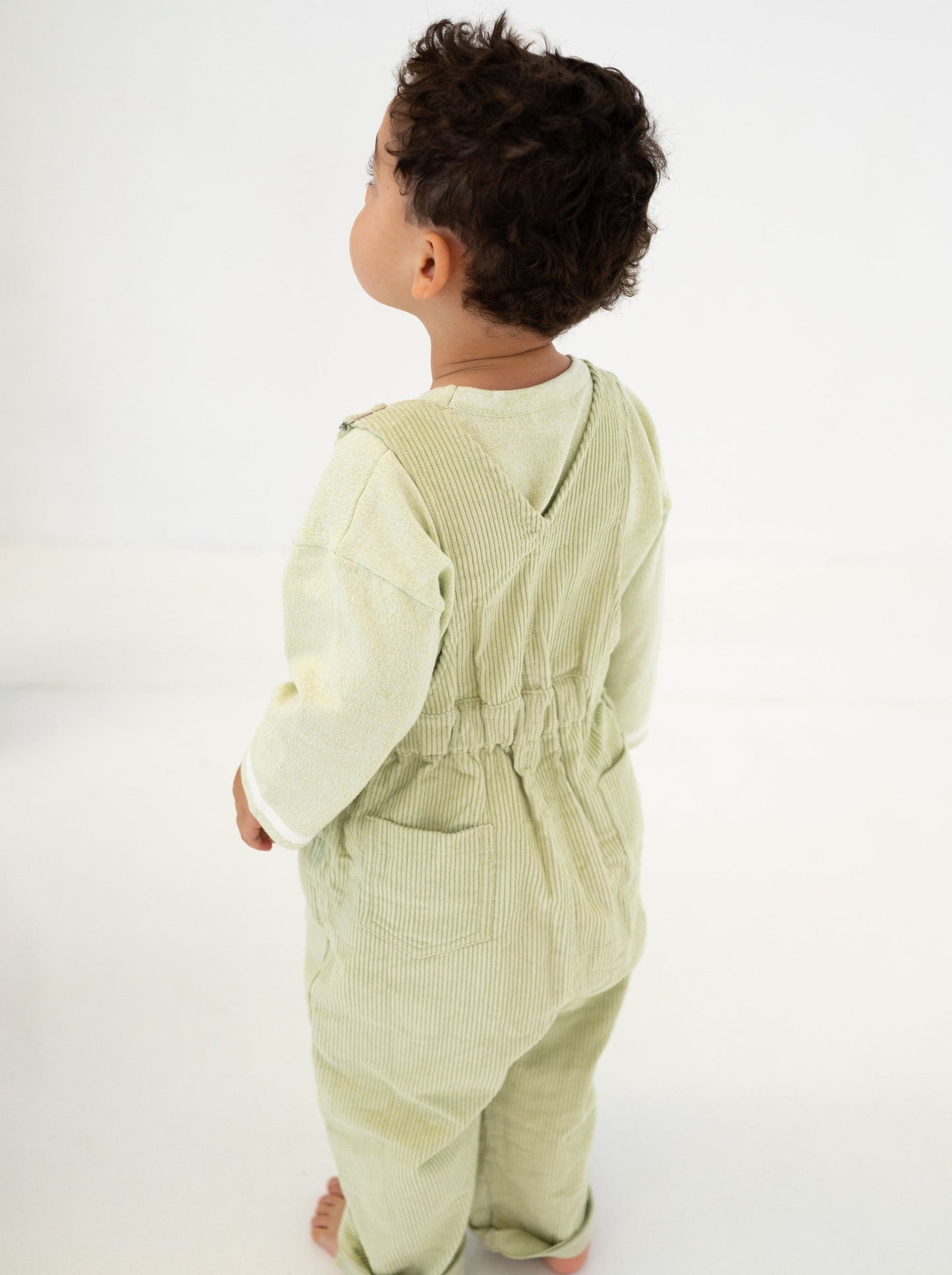 【LAST TWO】OVERALLS | LIME