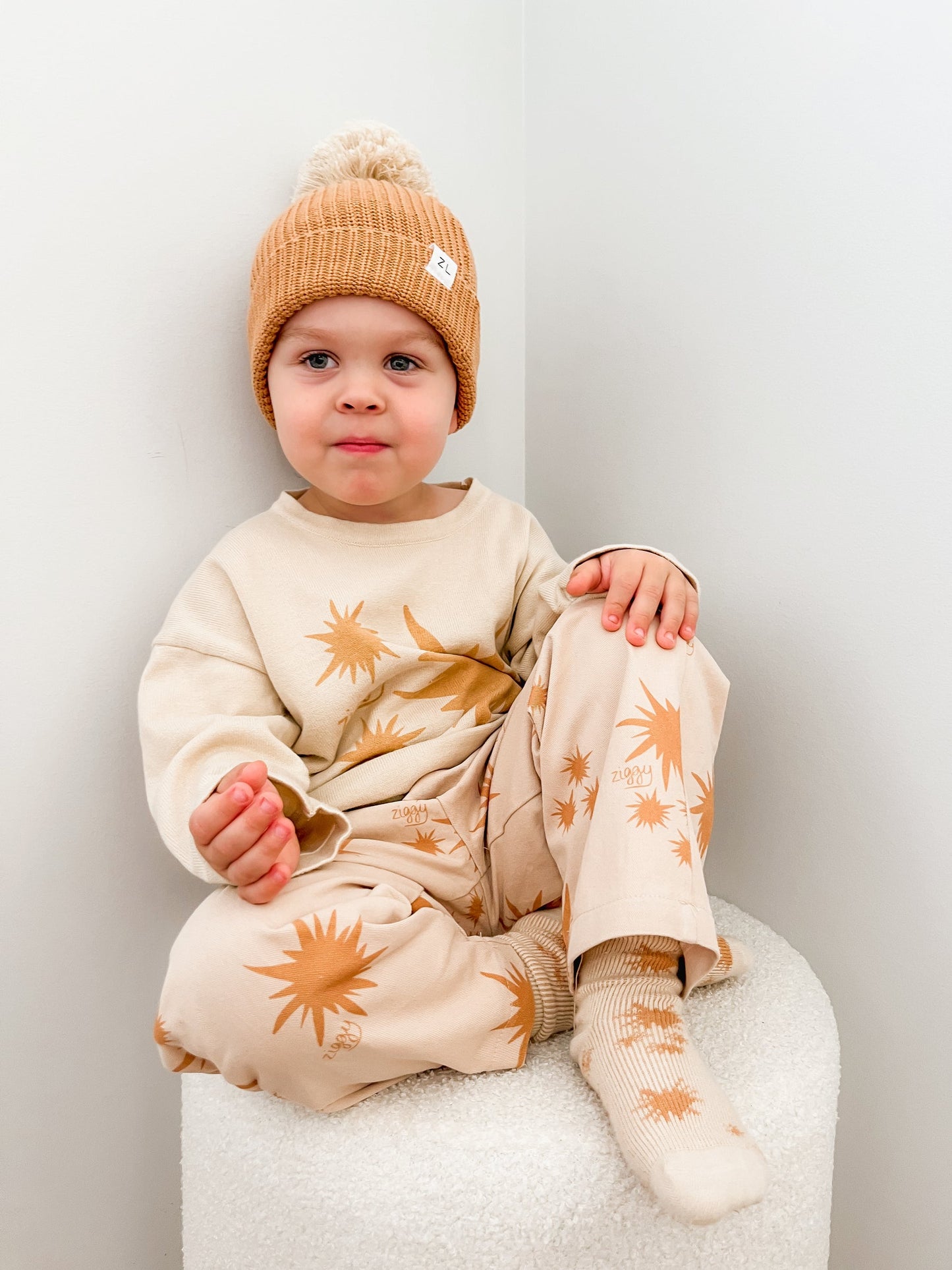 【LAST ONE】SOCKS | FLARE (LATTE)